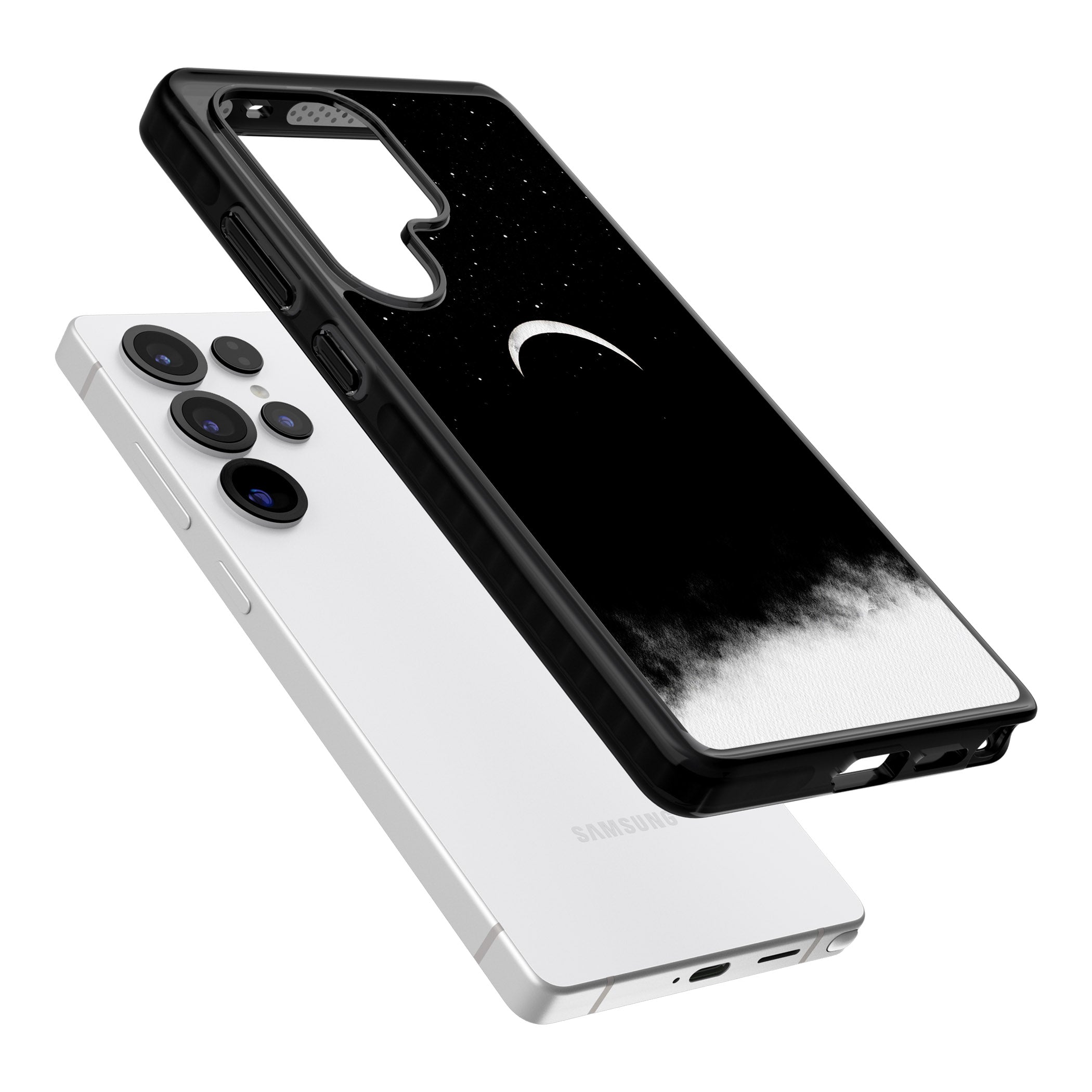 Crescent Moon Night Sky