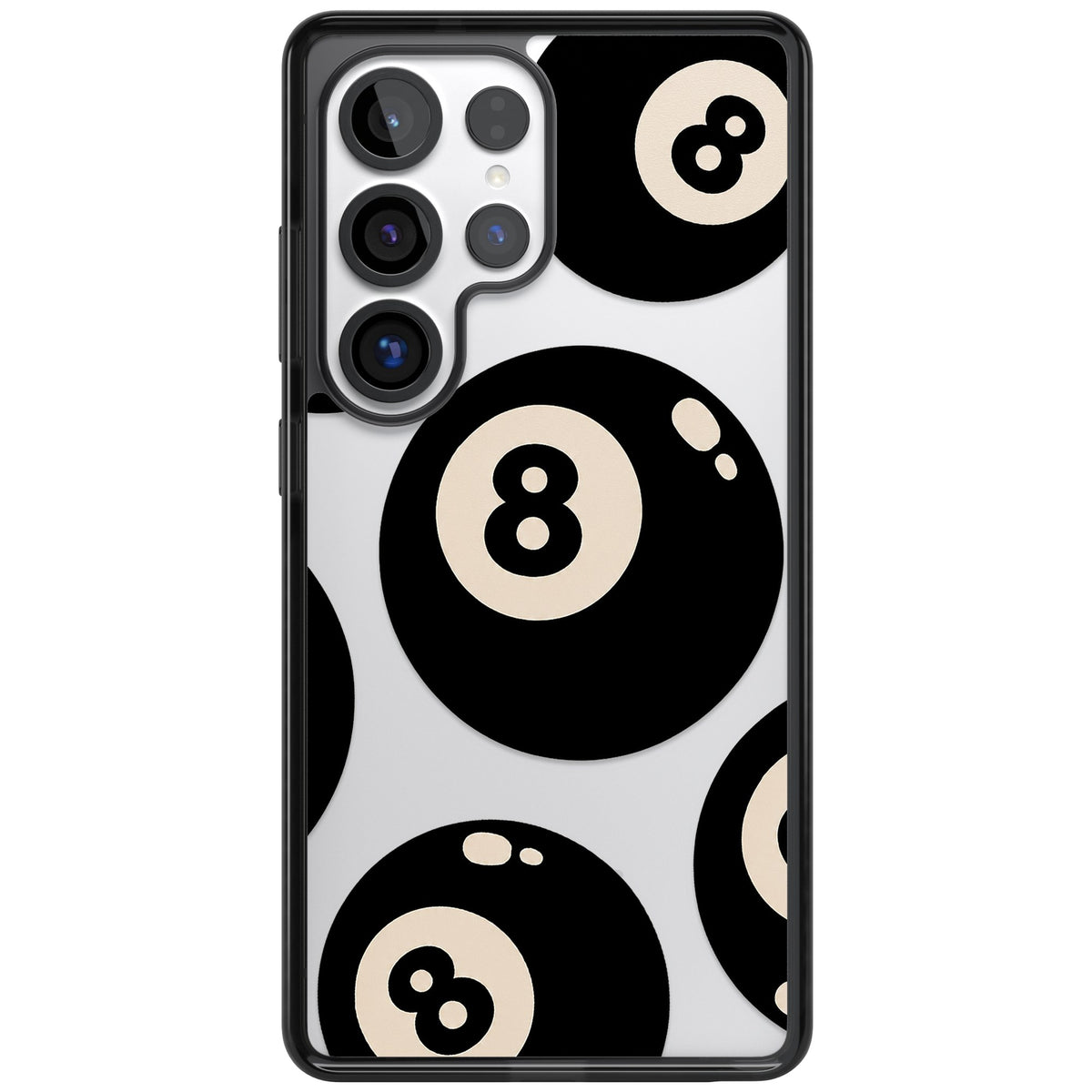 Eights Samsung S25 Ultra / Samsung S26 Ultra Impact Black Phone Case front