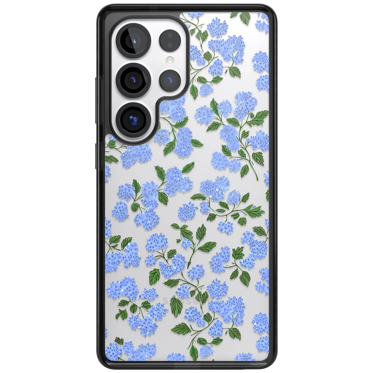 Hydrangea Dreams Samsung S25 Ultra / Samsung S26 Ultra Impact Black Phone Case front