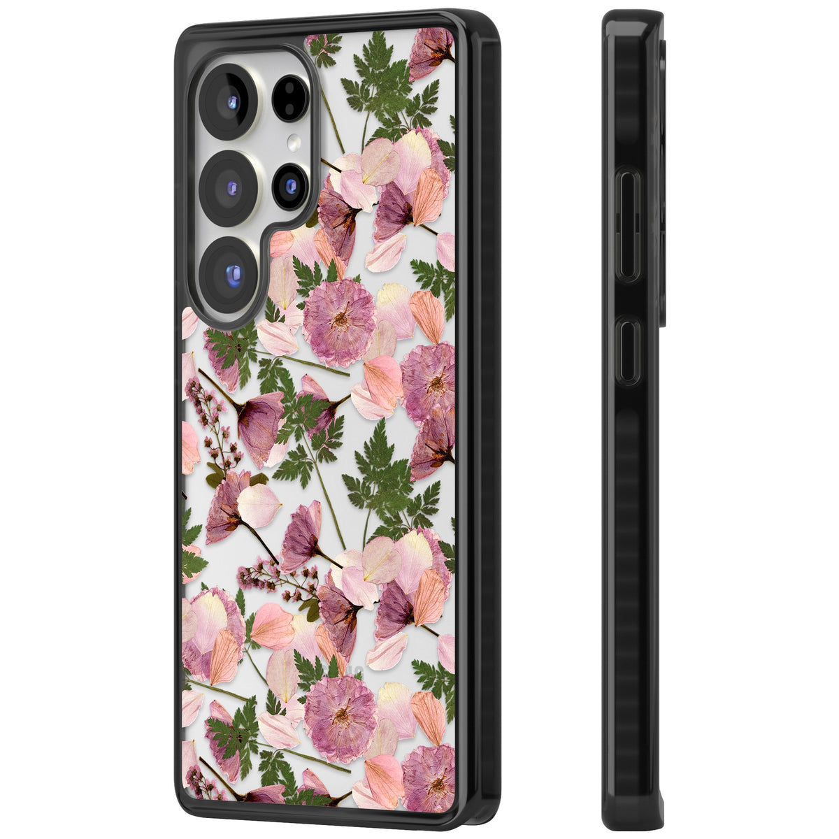 Blossom Archive Samsung S25 Ultra / Samsung S26 Ultra Impact Black Phone Case side