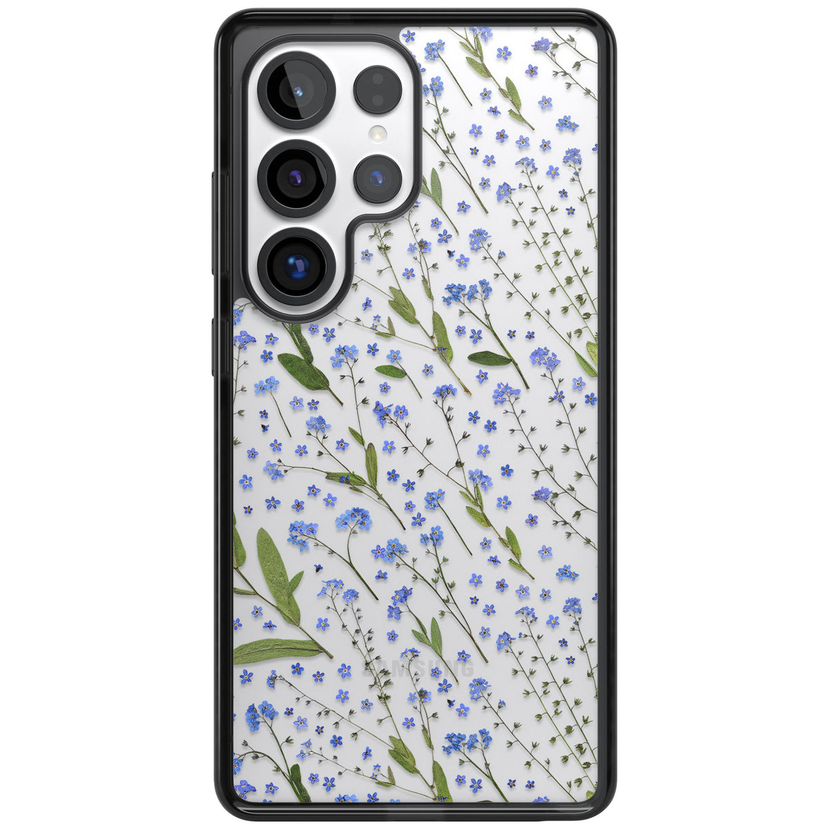 Blue Meadow Samsung S25 Ultra / Samsung S26 Ultra Impact Black Phone Case front