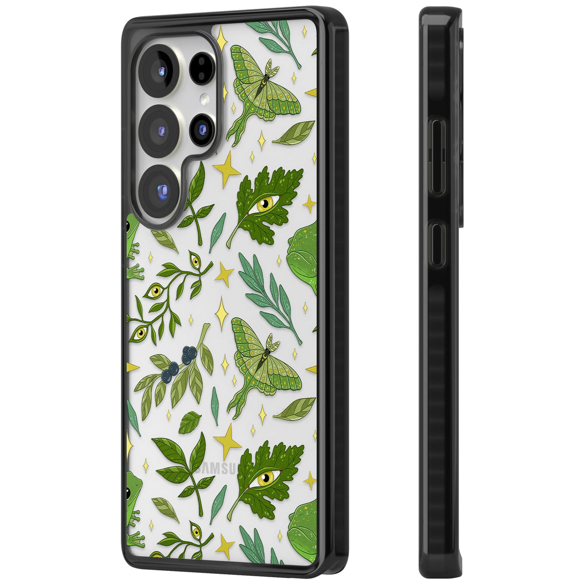 Forest Senses Samsung S25 Ultra / Samsung S26 Ultra Impact Black Phone Case side