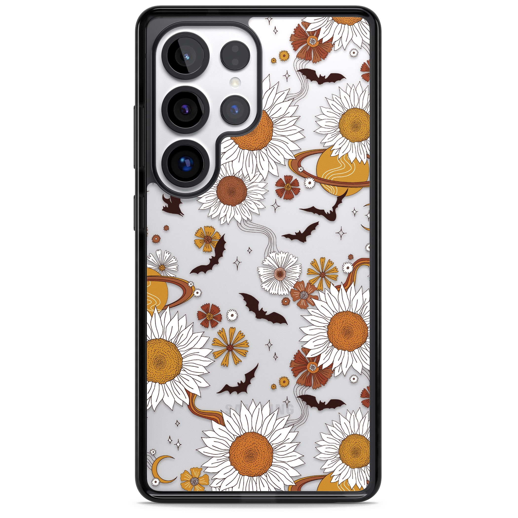 Halloween Bats And Planets