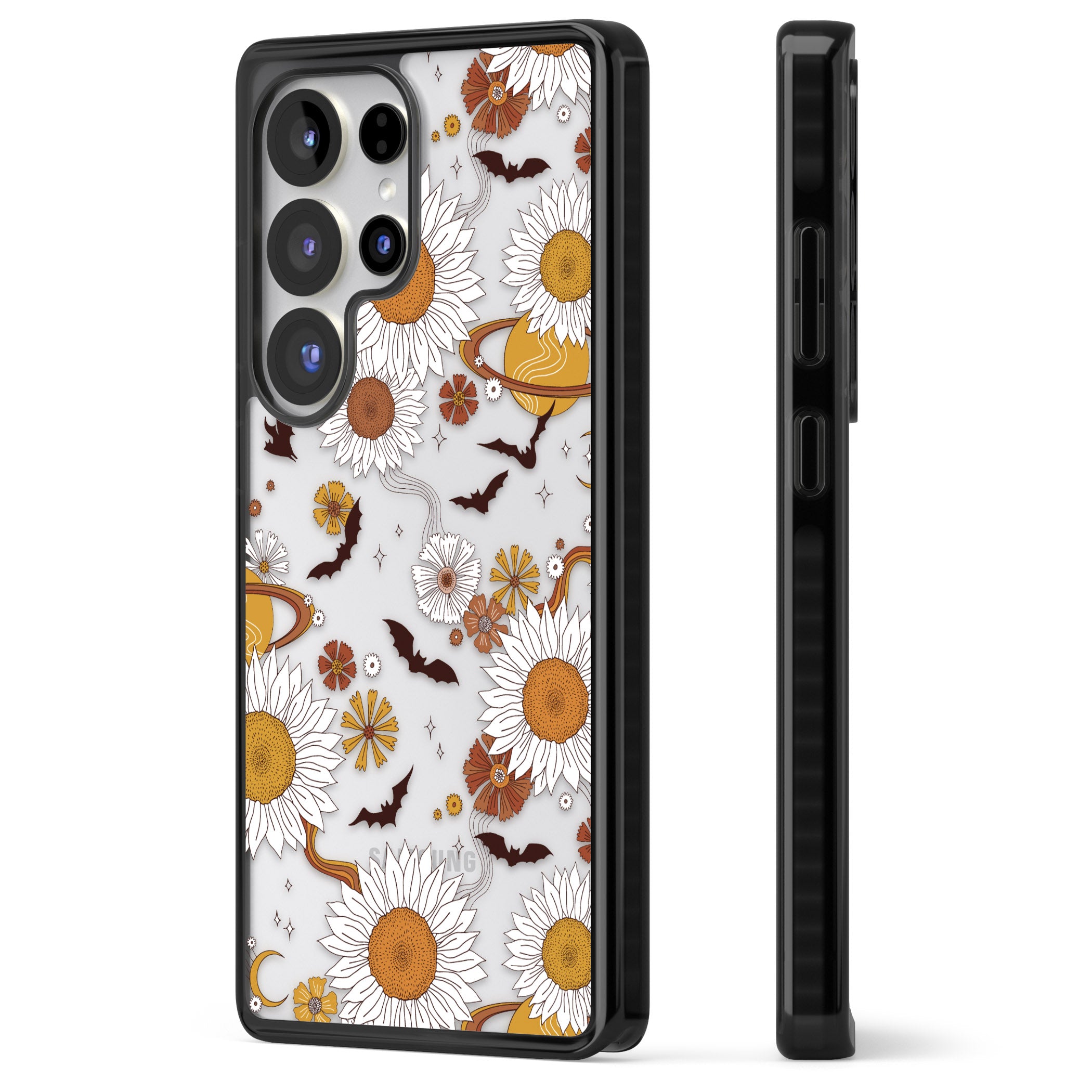 Halloween Bats And Planets