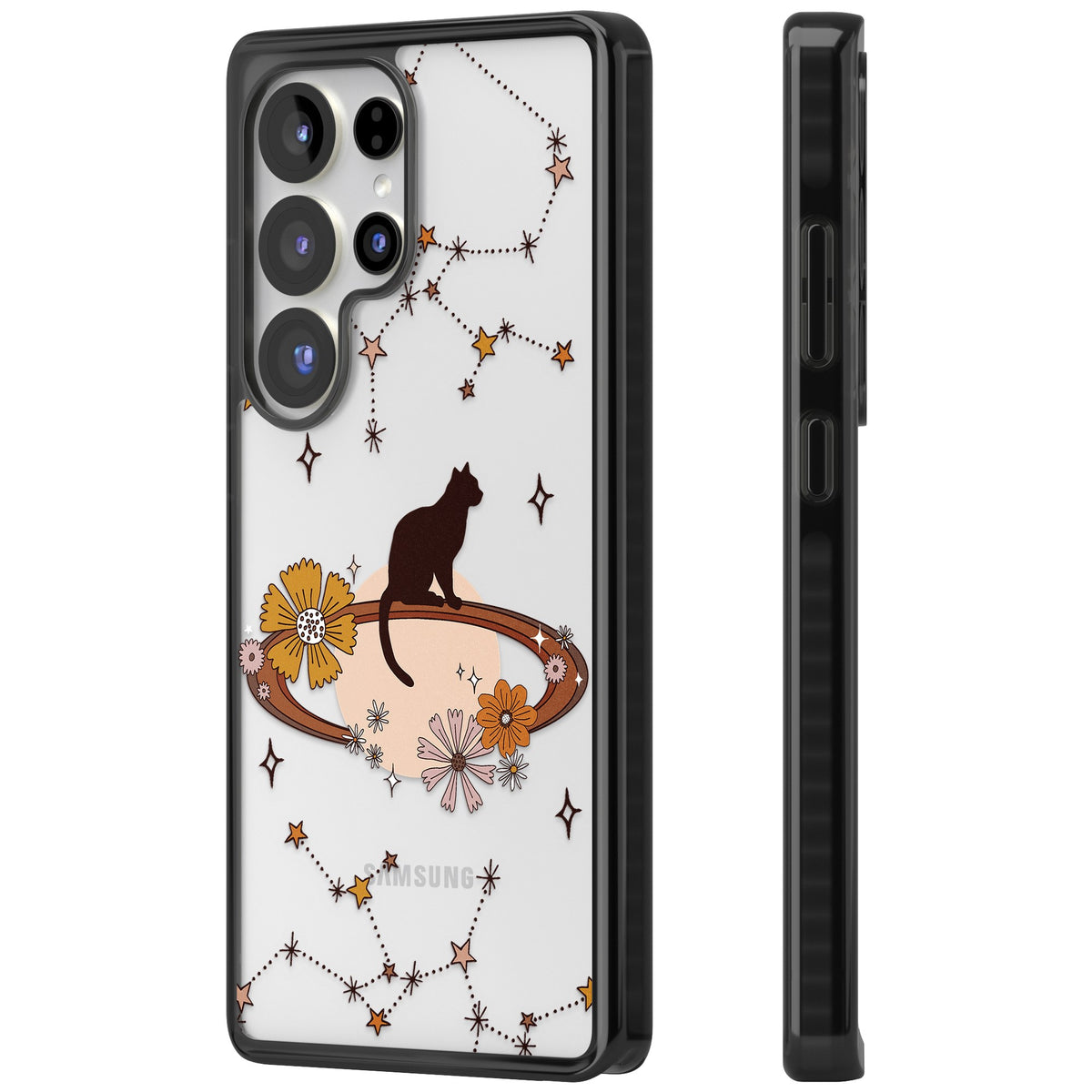 Feline Phenomenon Samsung S25 Ultra / Samsung S26 Ultra Impact Black Phone Case side