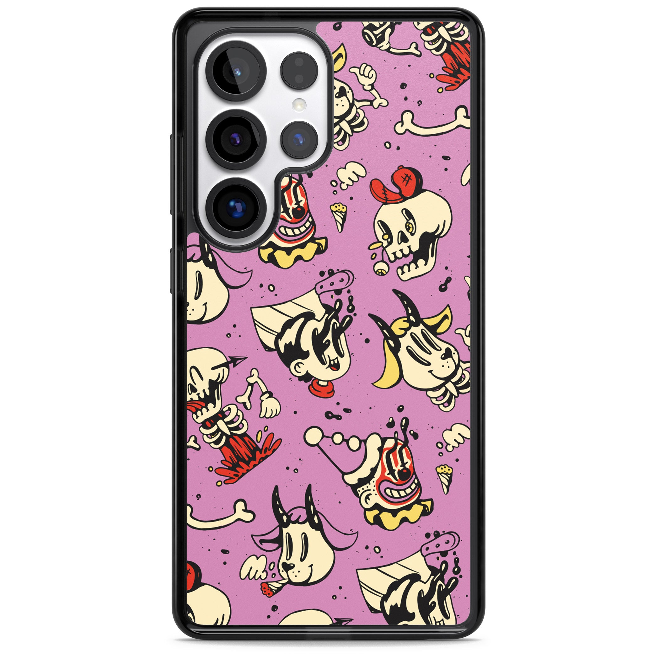 Purple Retro Halloween Pattern