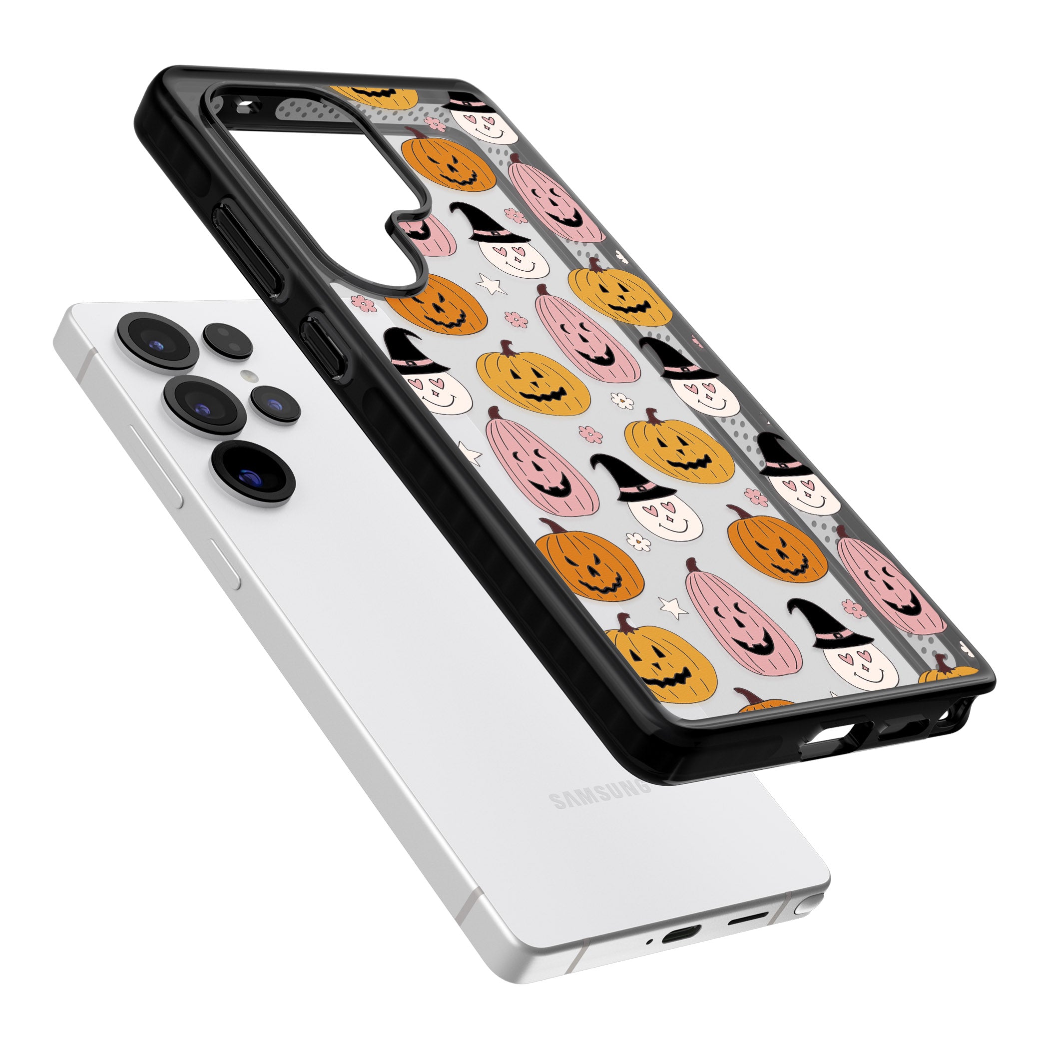 Witches And Pumpkins Pattern