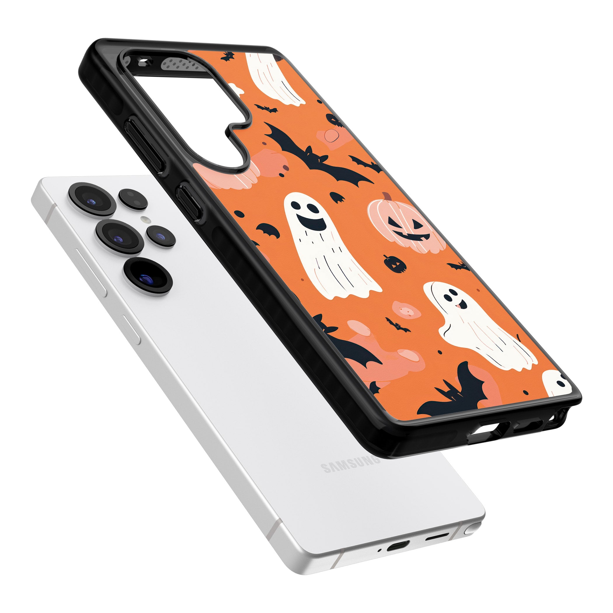 Orange Halloween Pattern