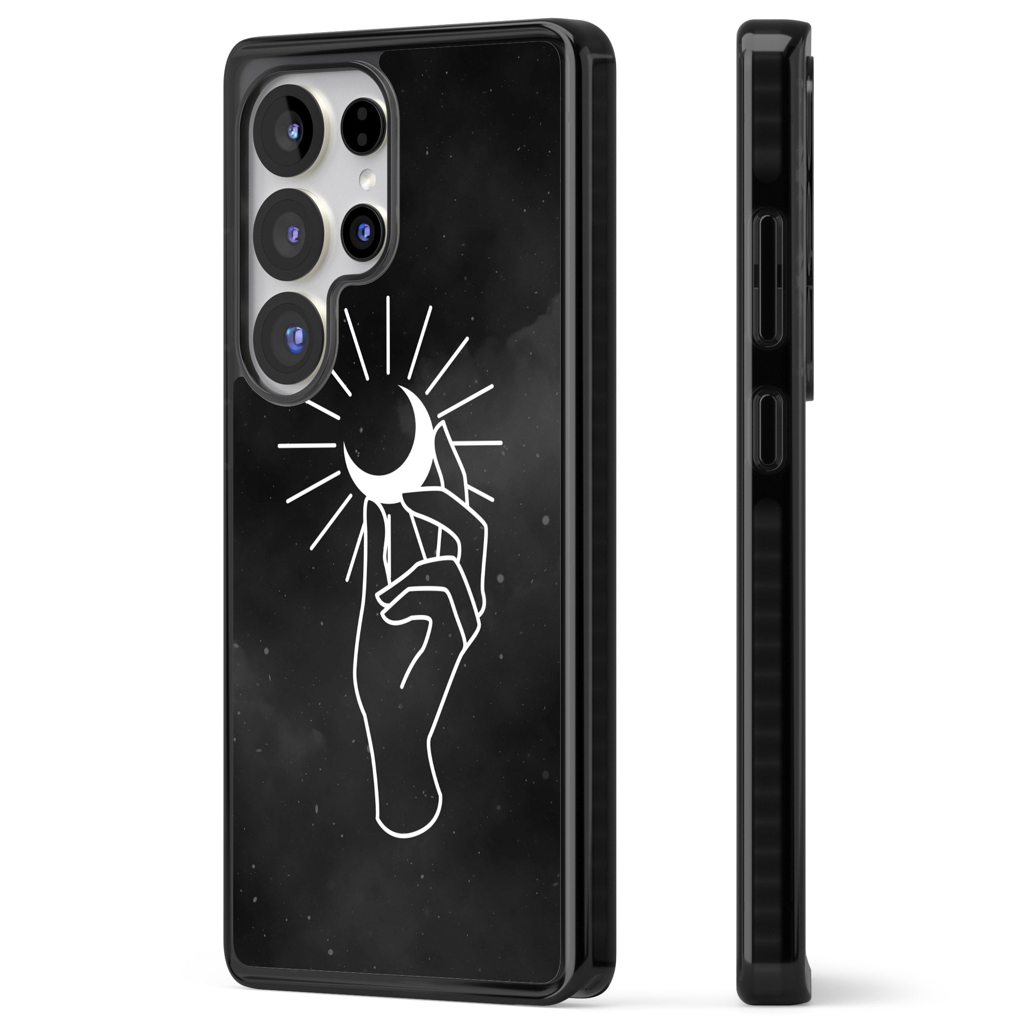 Hand Holding Celestial Moon