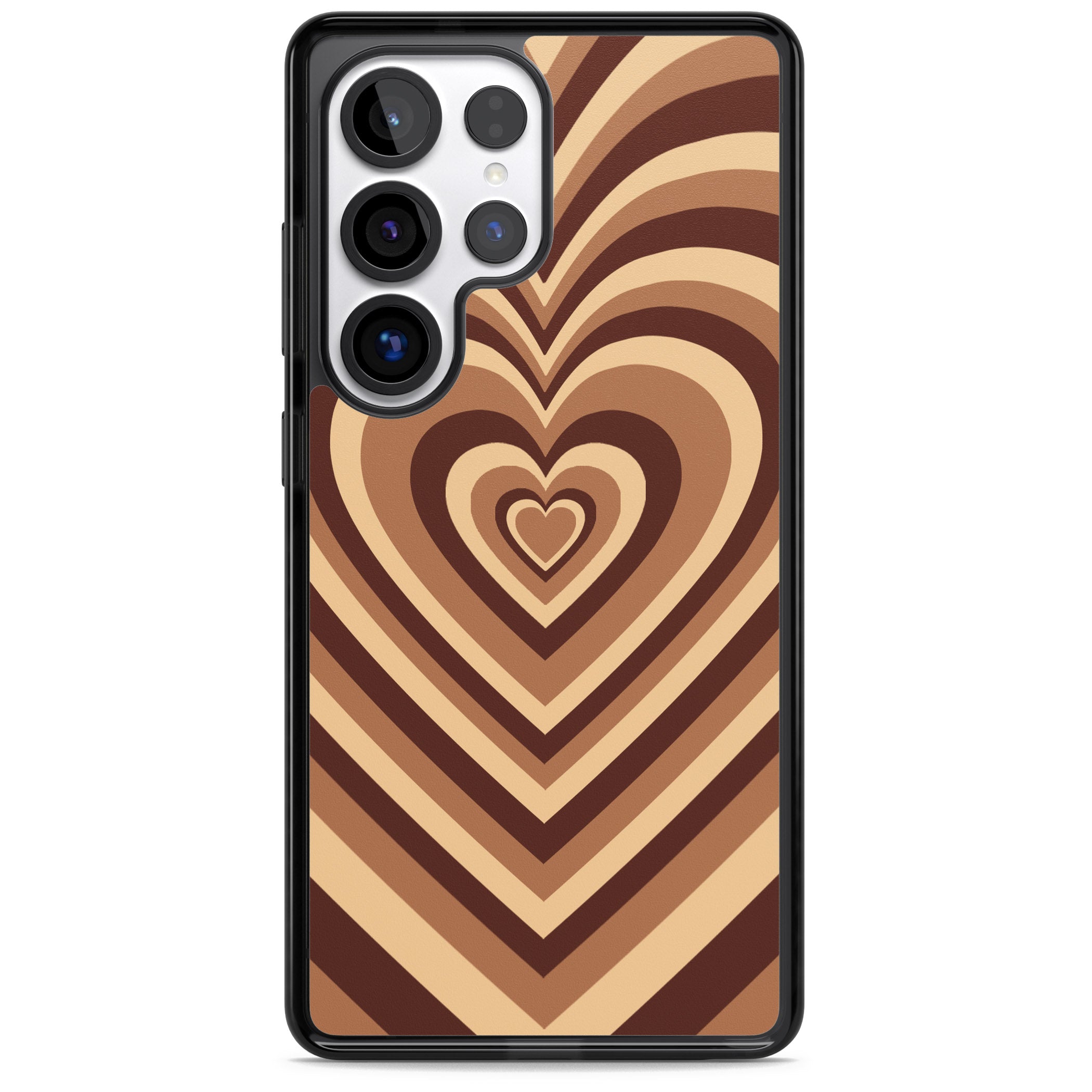 Latte Heart Illusion