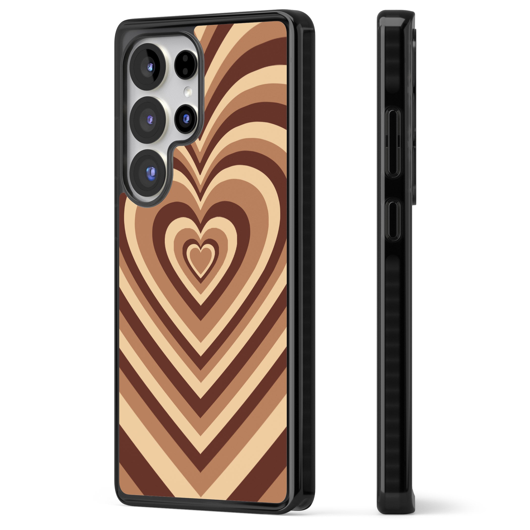 Latte Heart Illusion