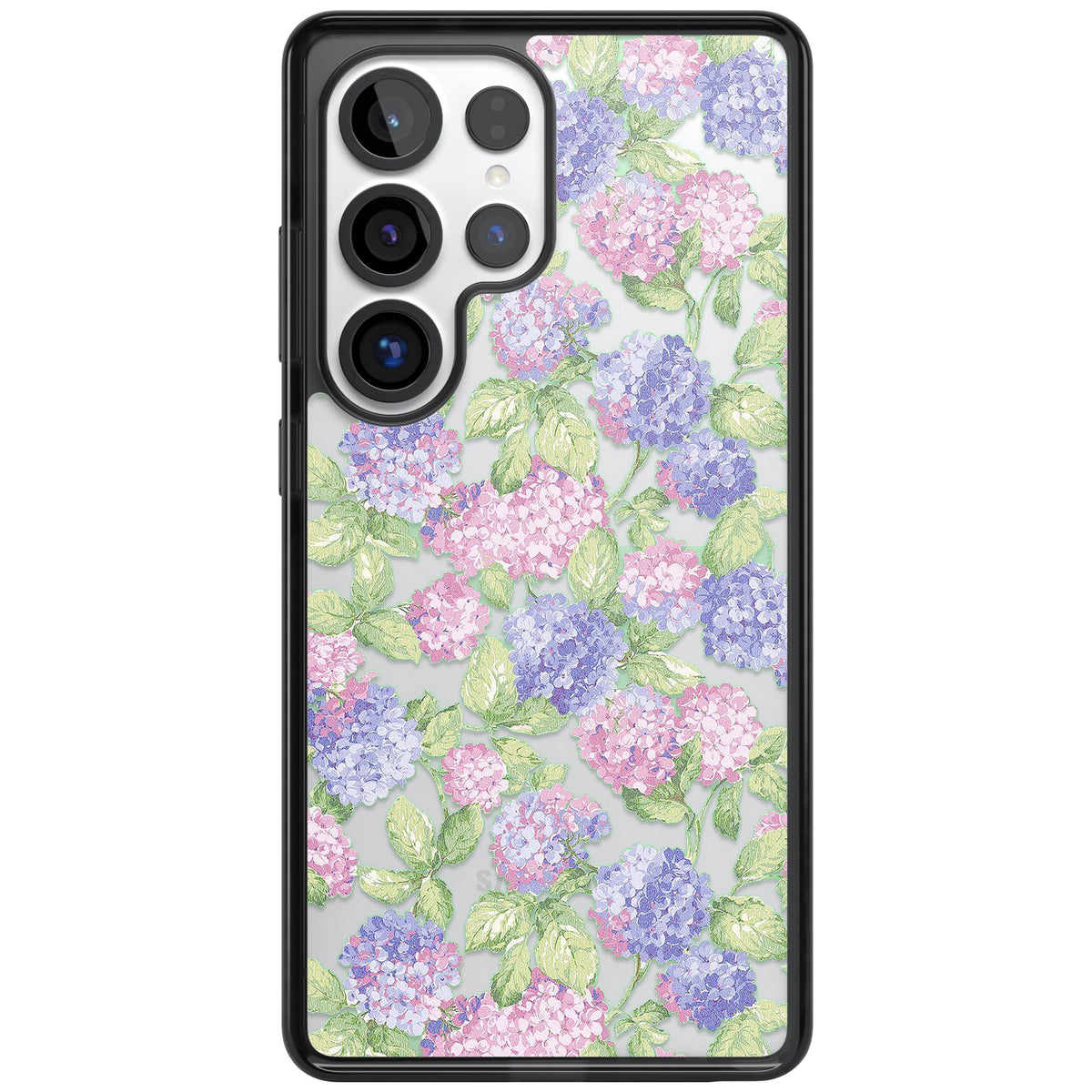 Cottage Hydrangea Samsung S25 Ultra / Samsung S26 Ultra Impact Black Phone Case front