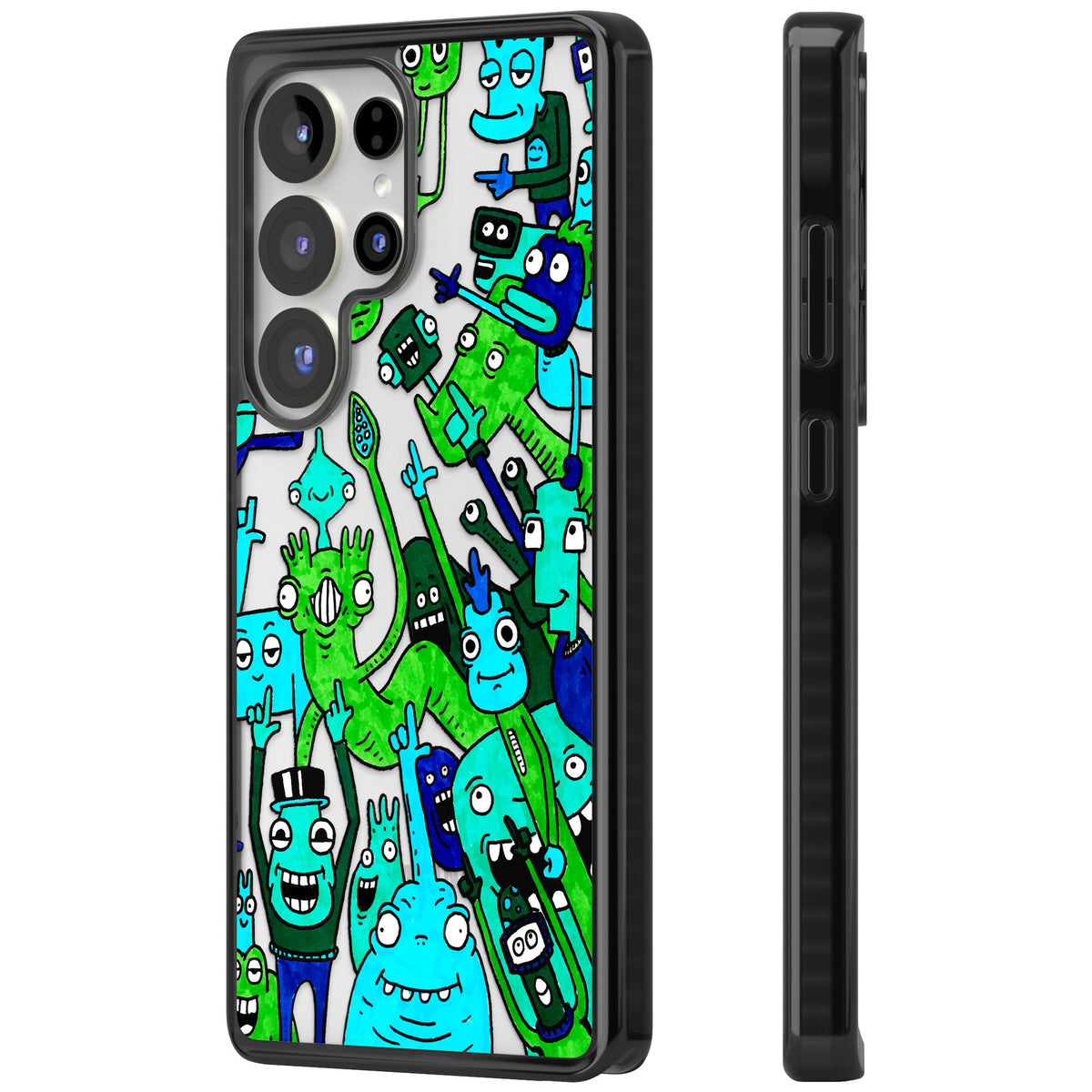 Don't Point Samsung S25 Ultra / Samsung S26 Ultra Impact Black Phone Case side