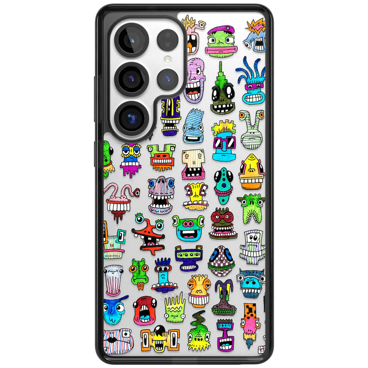 Monster Mash Samsung S25 Ultra / Samsung S26 Ultra Impact Black Phone Case front