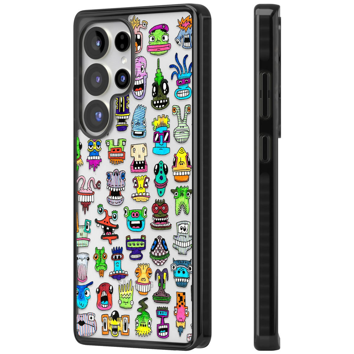 Monster Mash Samsung S25 Ultra / Samsung S26 Ultra Impact Black Phone Case side