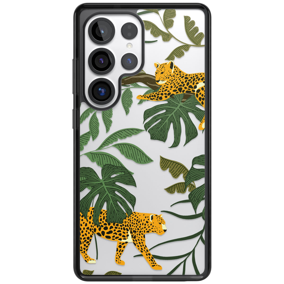 Jungle Cats Samsung S25 Ultra / Samsung S26 Ultra Impact Black Phone Case front