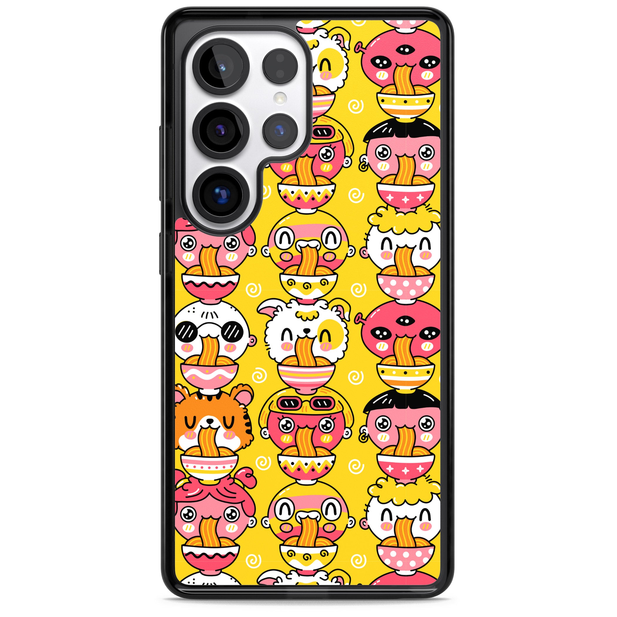 Ramen Noodle Kawaii Pattern