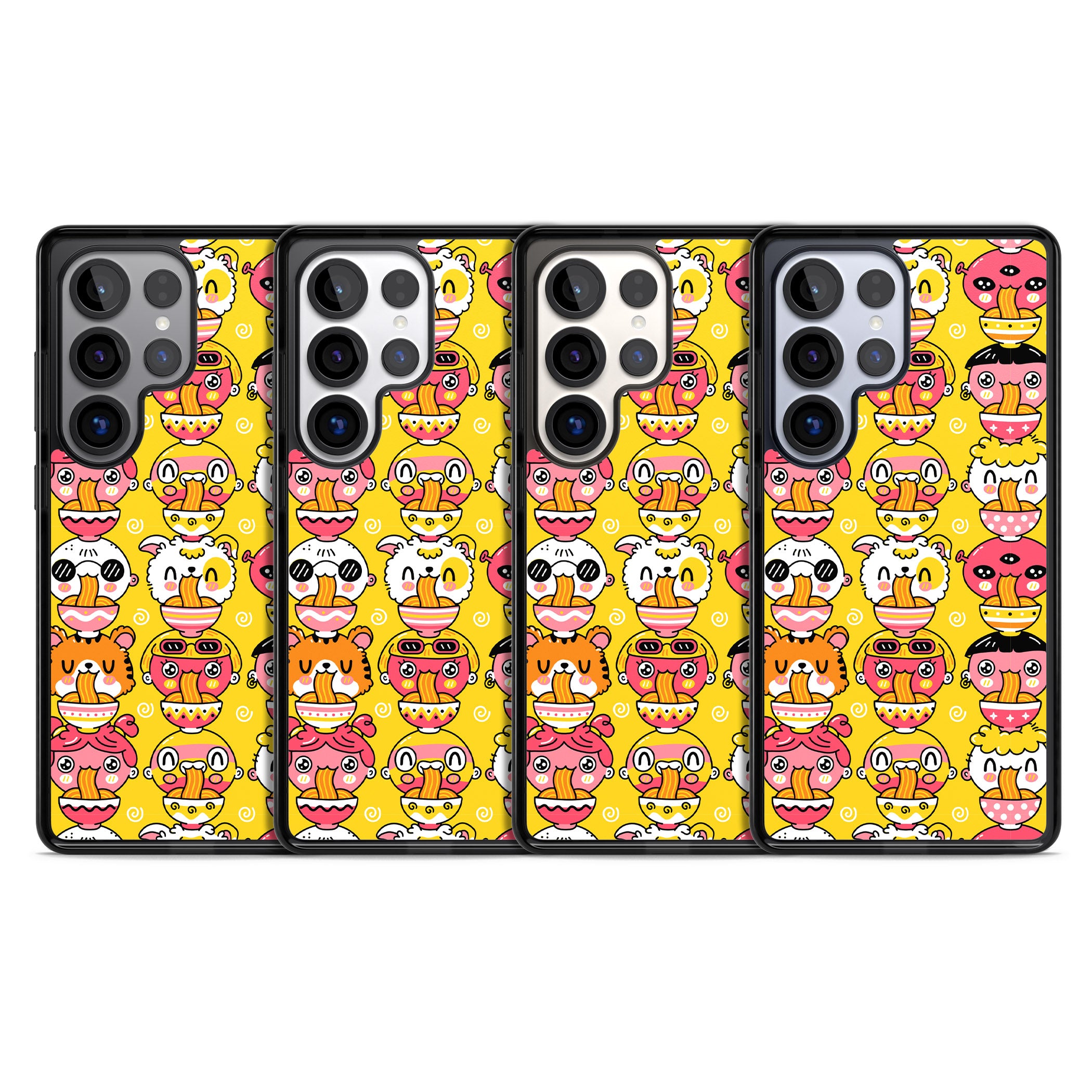 Ramen Noodle Kawaii Pattern