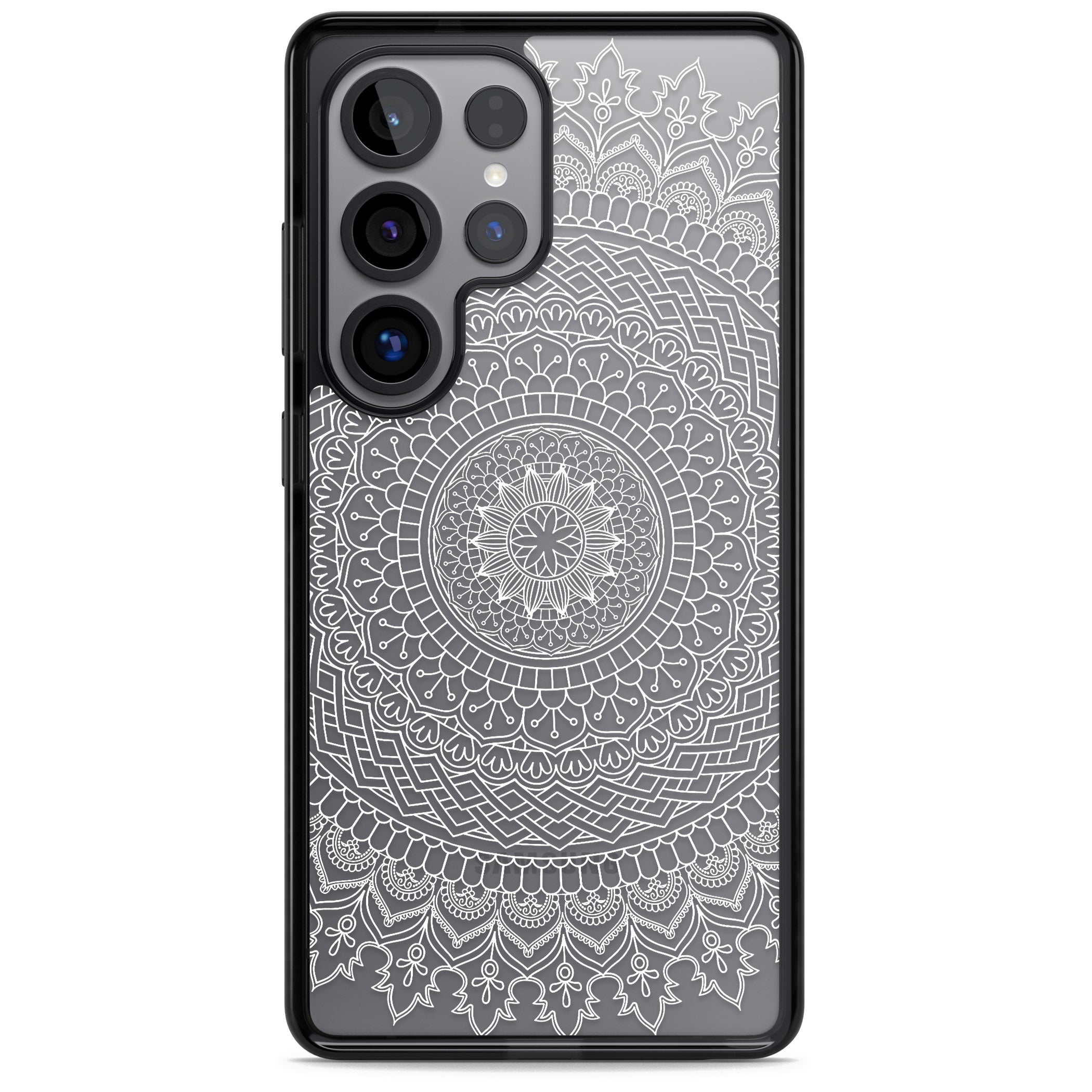 Intricate White Mandala