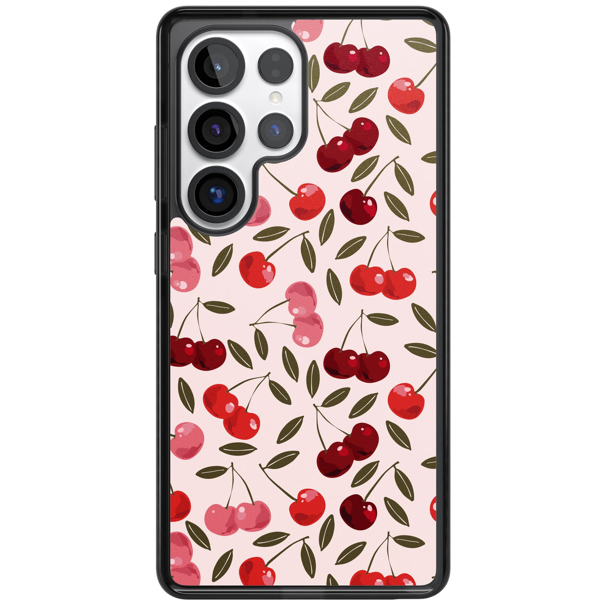 Cherry On Top (Pink) Samsung S25 Ultra / Samsung S26 Ultra Impact Black Phone Case front