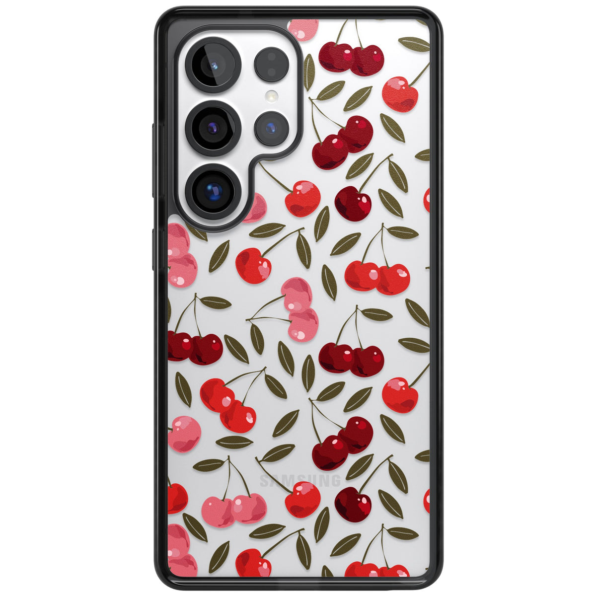 Cherry On Top Samsung S25 Ultra / Samsung S26 Ultra Impact Black Phone Case front
