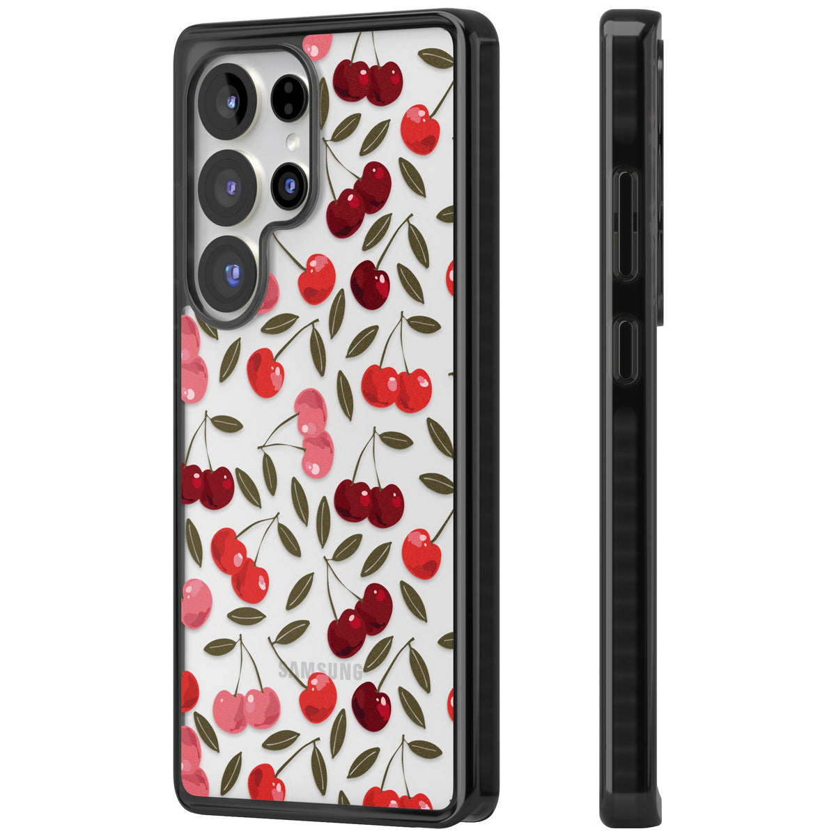 Cherry On Top Samsung S25 Ultra / Samsung S26 Ultra Impact Black Phone Case side