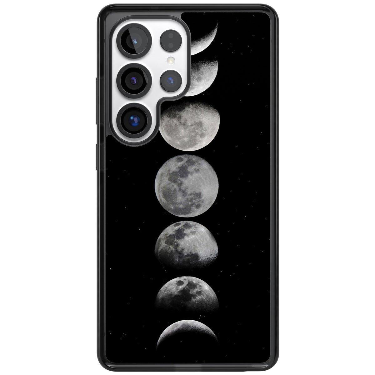 Phases Of The Moon Samsung S25 Ultra / Samsung S26 Ultra Impact Black Phone Case front