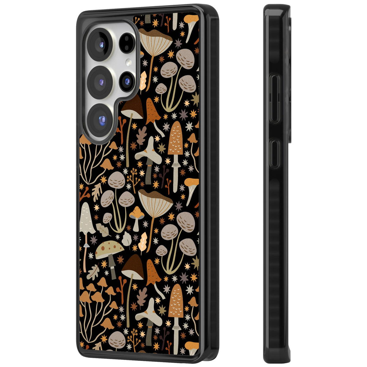 Mushroom Grove Samsung S25 Ultra / Samsung S26 Ultra Impact Black Phone Case side