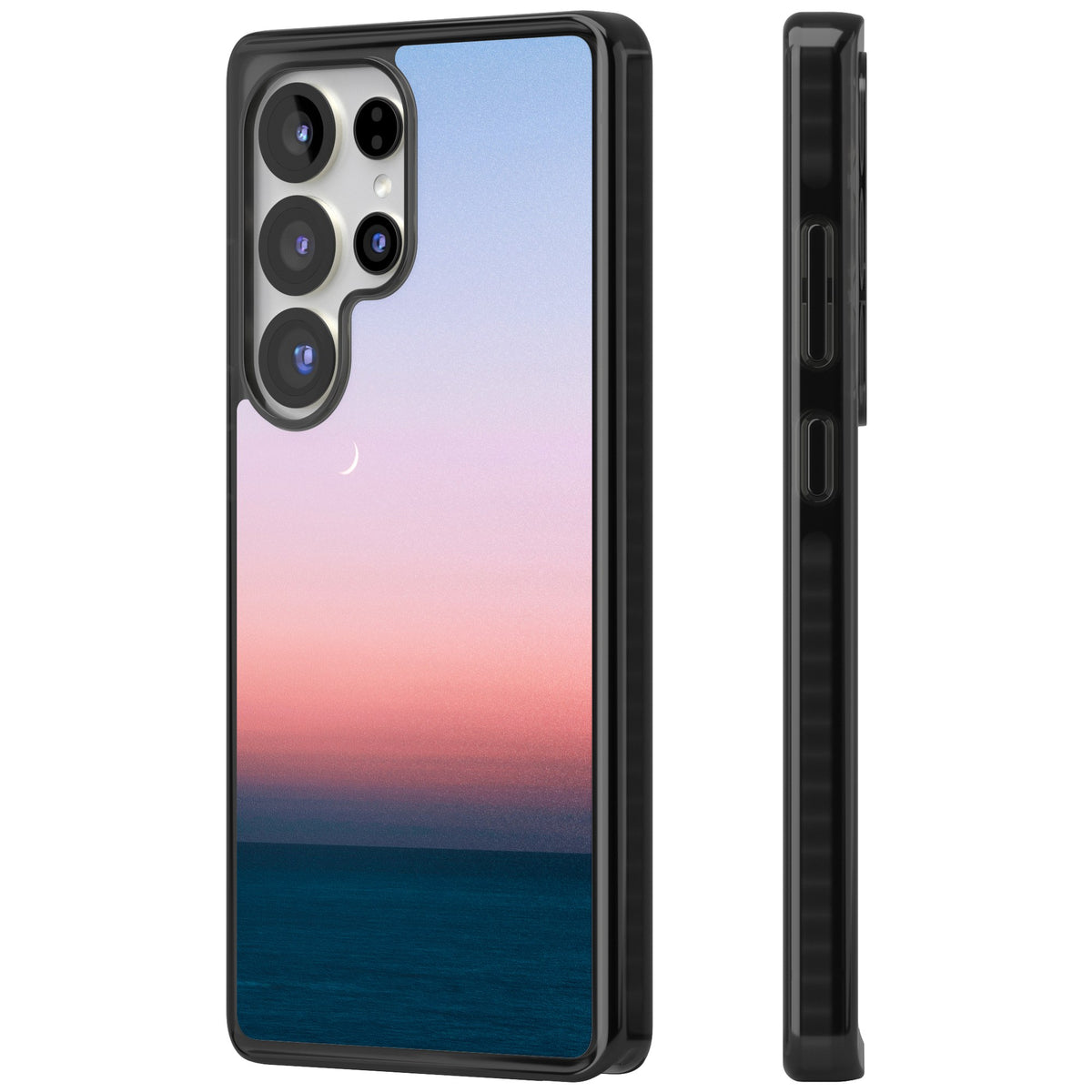 Twilight Horizon Samsung S25 Ultra / Samsung S26 Ultra Impact Black Phone Case side