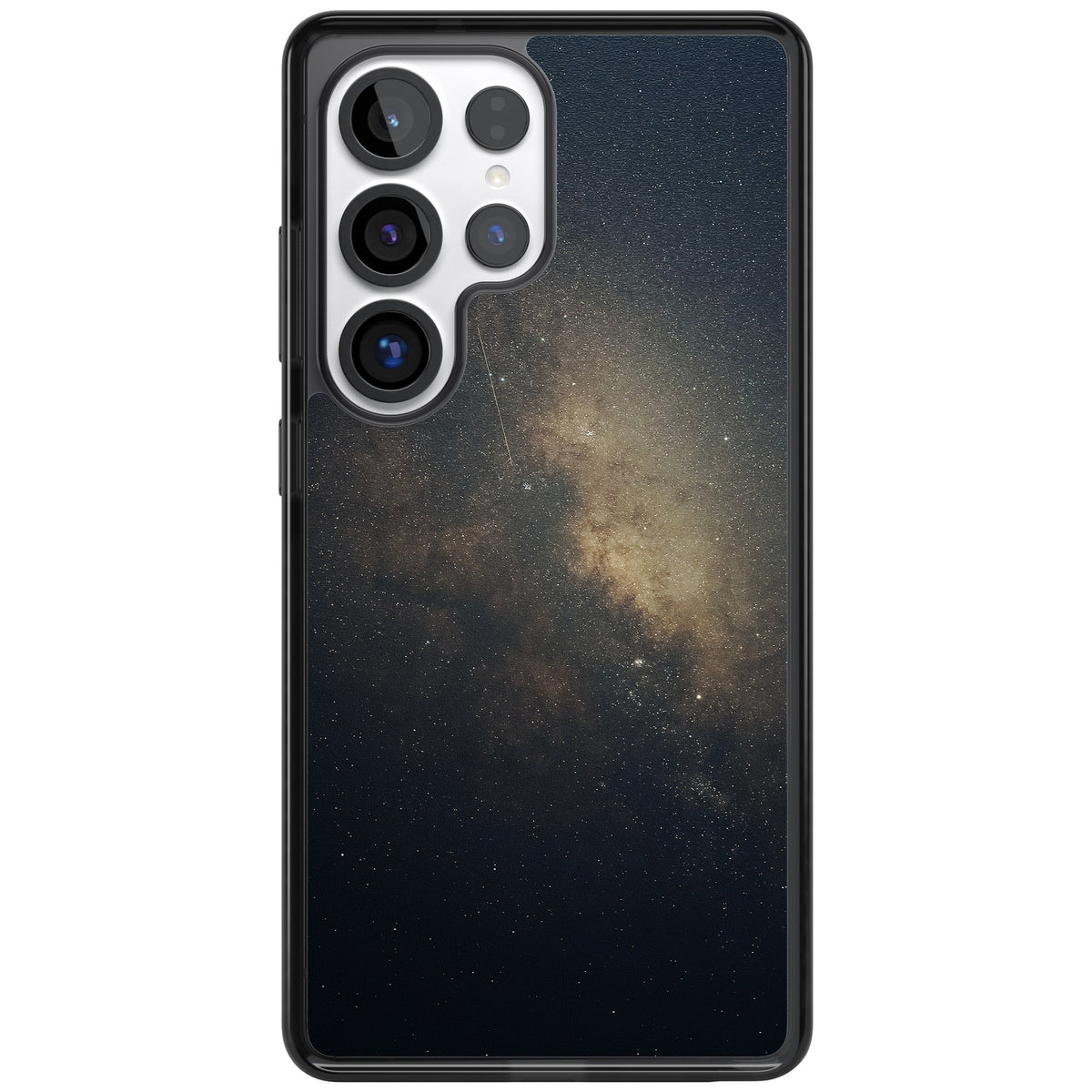 Cosmic Night Sky Samsung S25 Ultra / Samsung S26 Ultra Impact Black Phone Case front