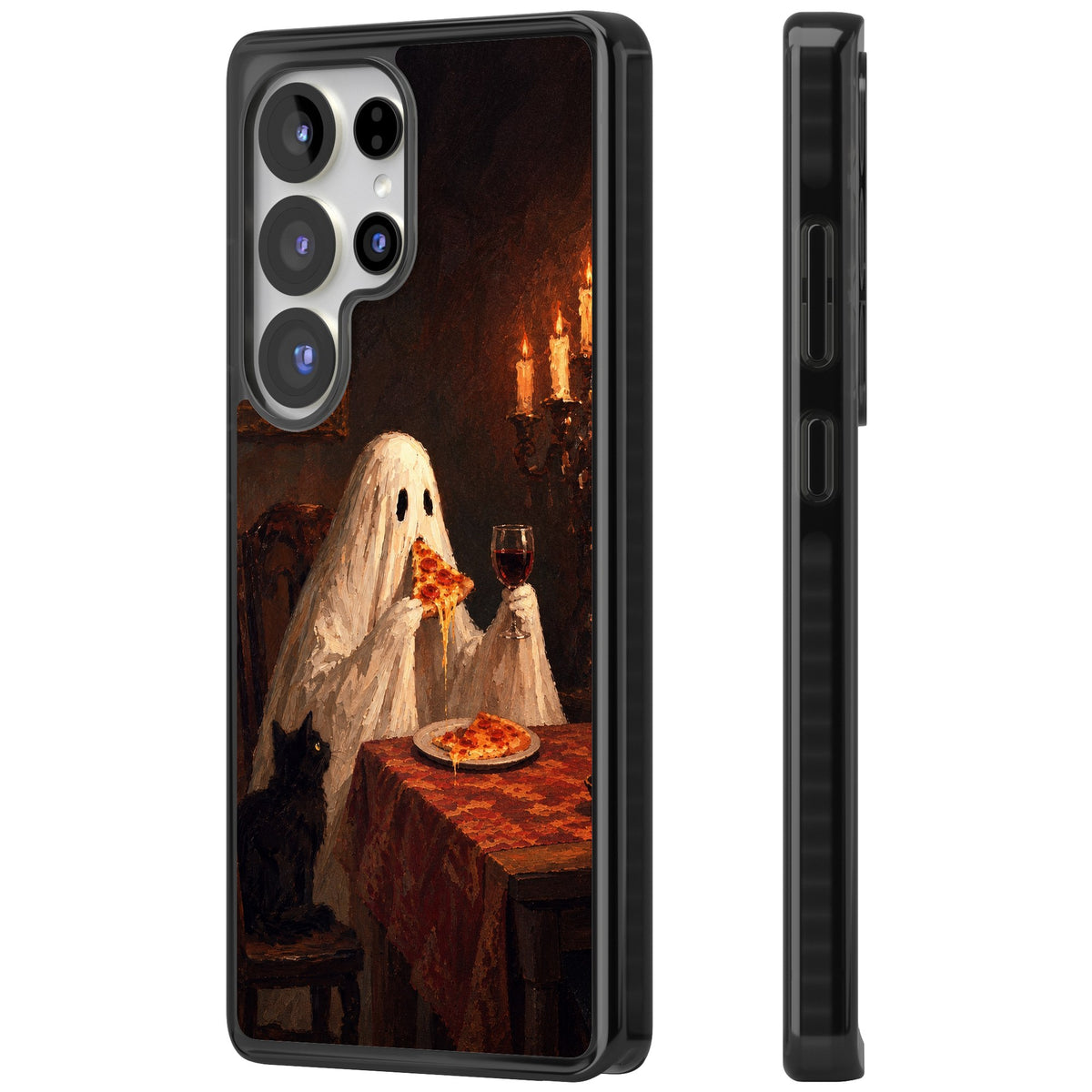 Lonely Night In Samsung S25 Ultra / Samsung S26 Ultra Impact Black Phone Case side