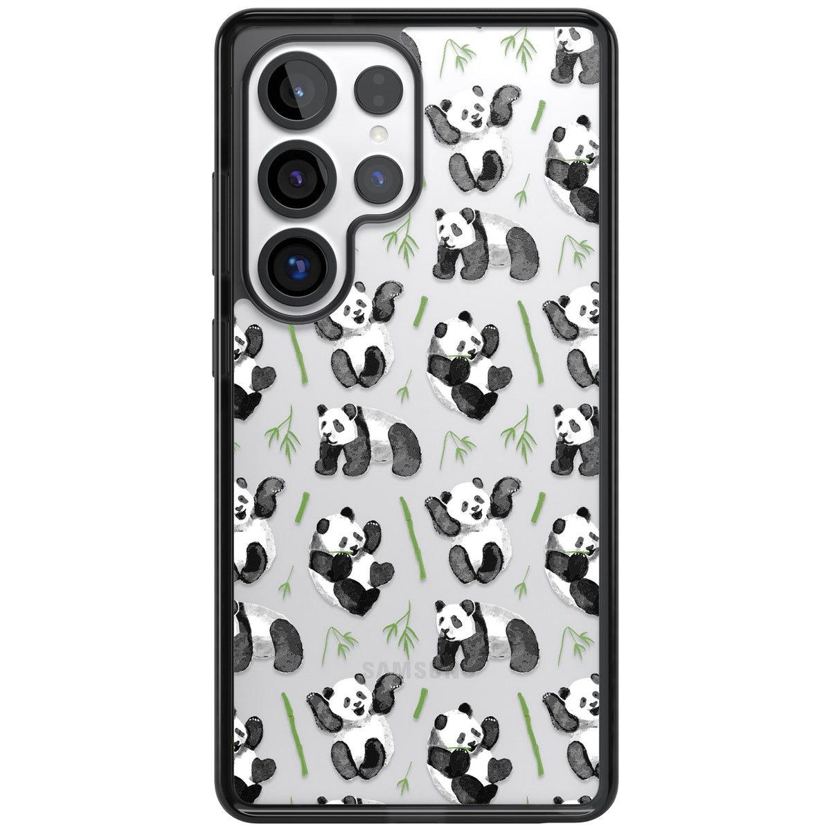Bamboo Babies Samsung S25 Ultra / Samsung S26 Ultra Impact Black Phone Case front