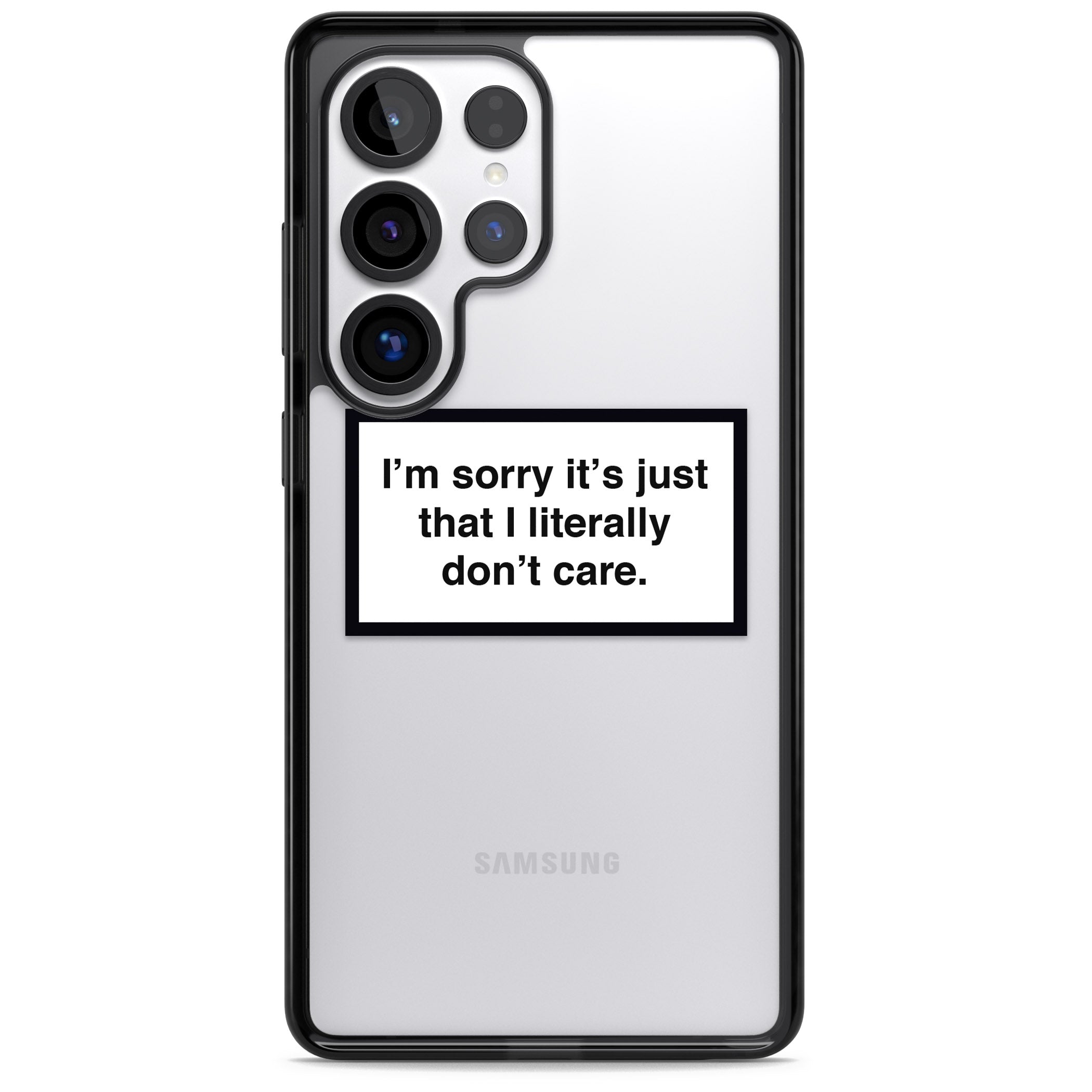 Literally Don'T Care