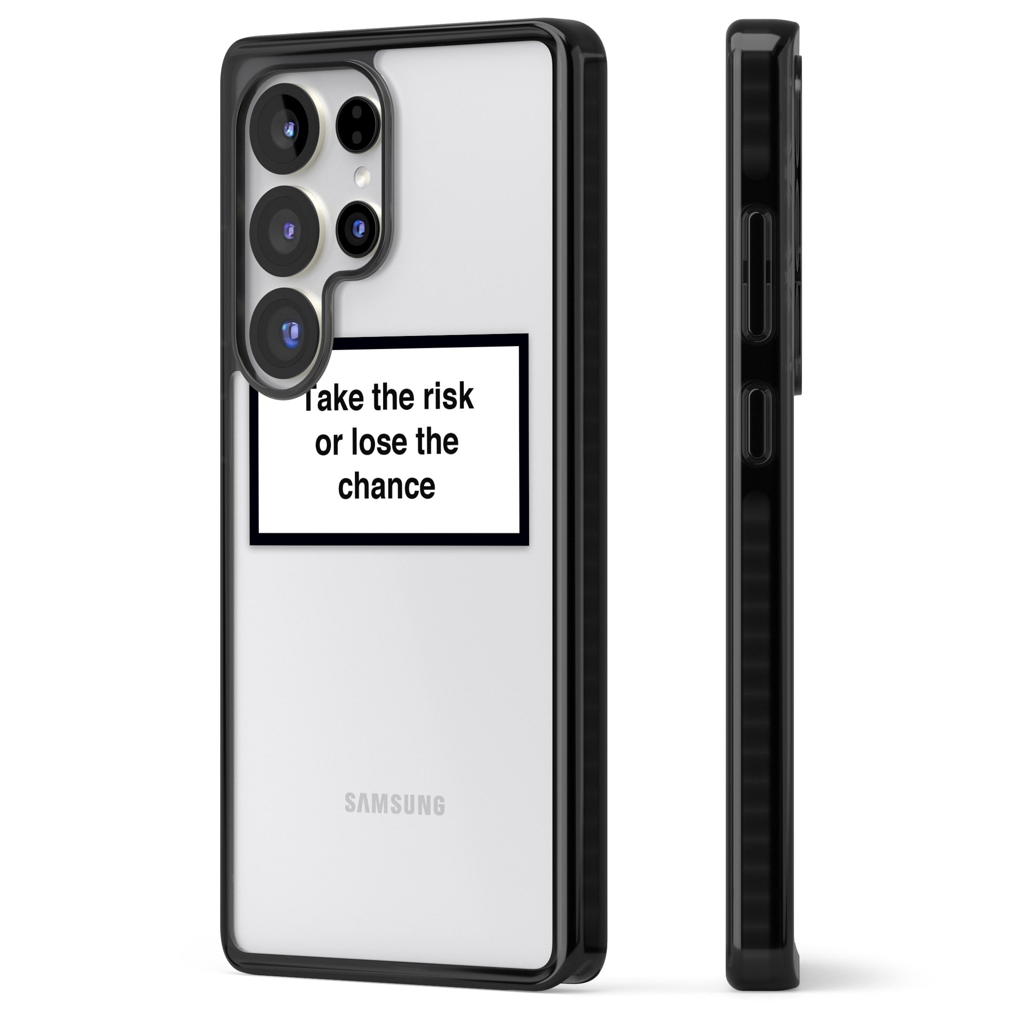 Take The Risk Or Lose The Chance