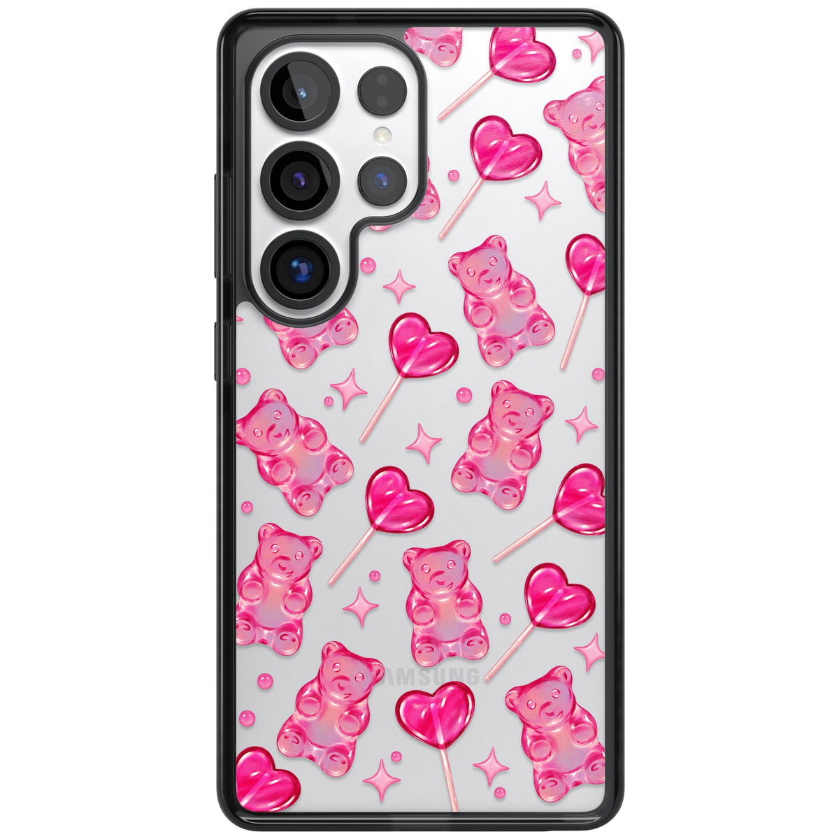 Pink Sugar Samsung S25 Ultra / Samsung S26 Ultra Impact Black Phone Case front