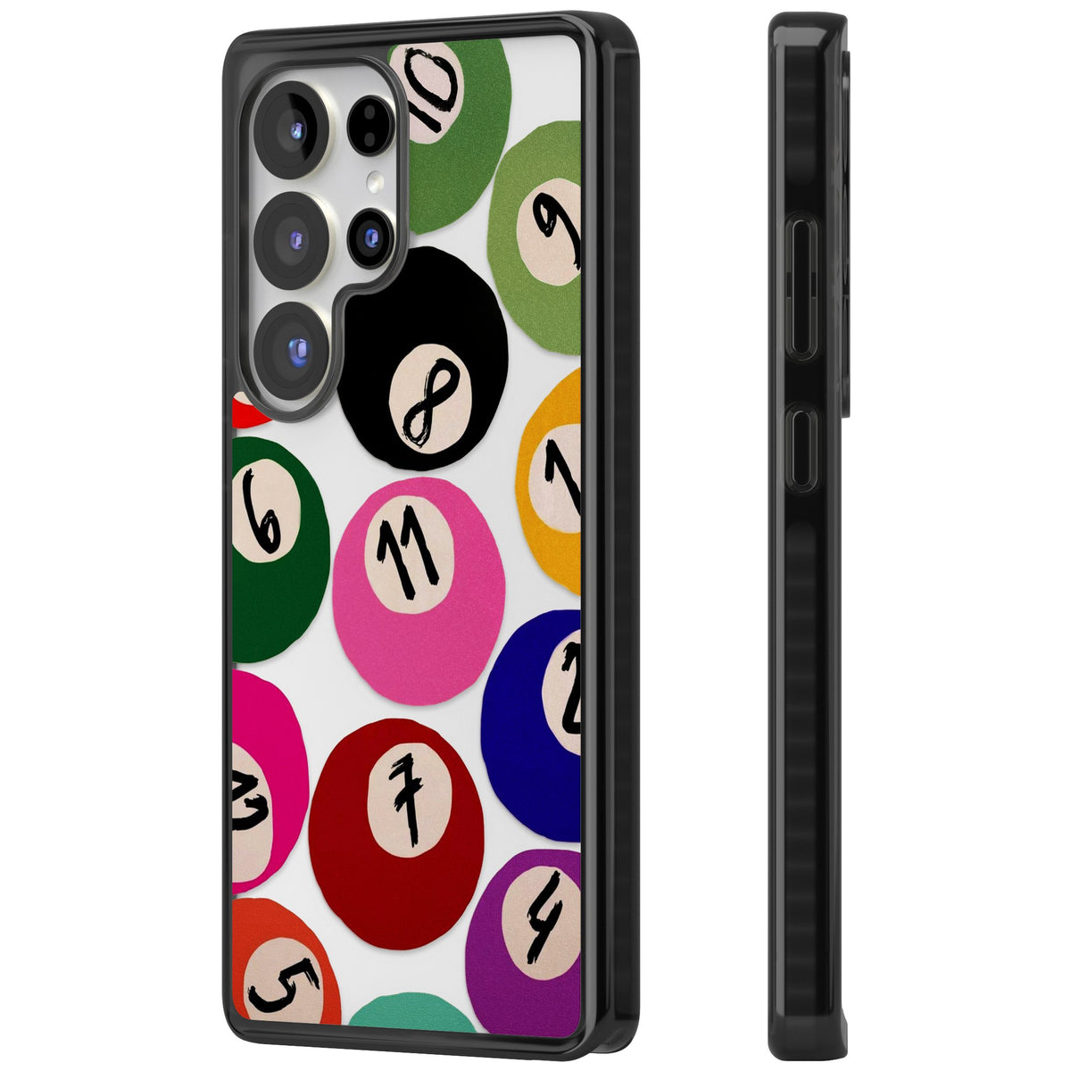 Lucky Break Samsung S25 Ultra / Samsung S26 Ultra Impact Black Phone Case side
