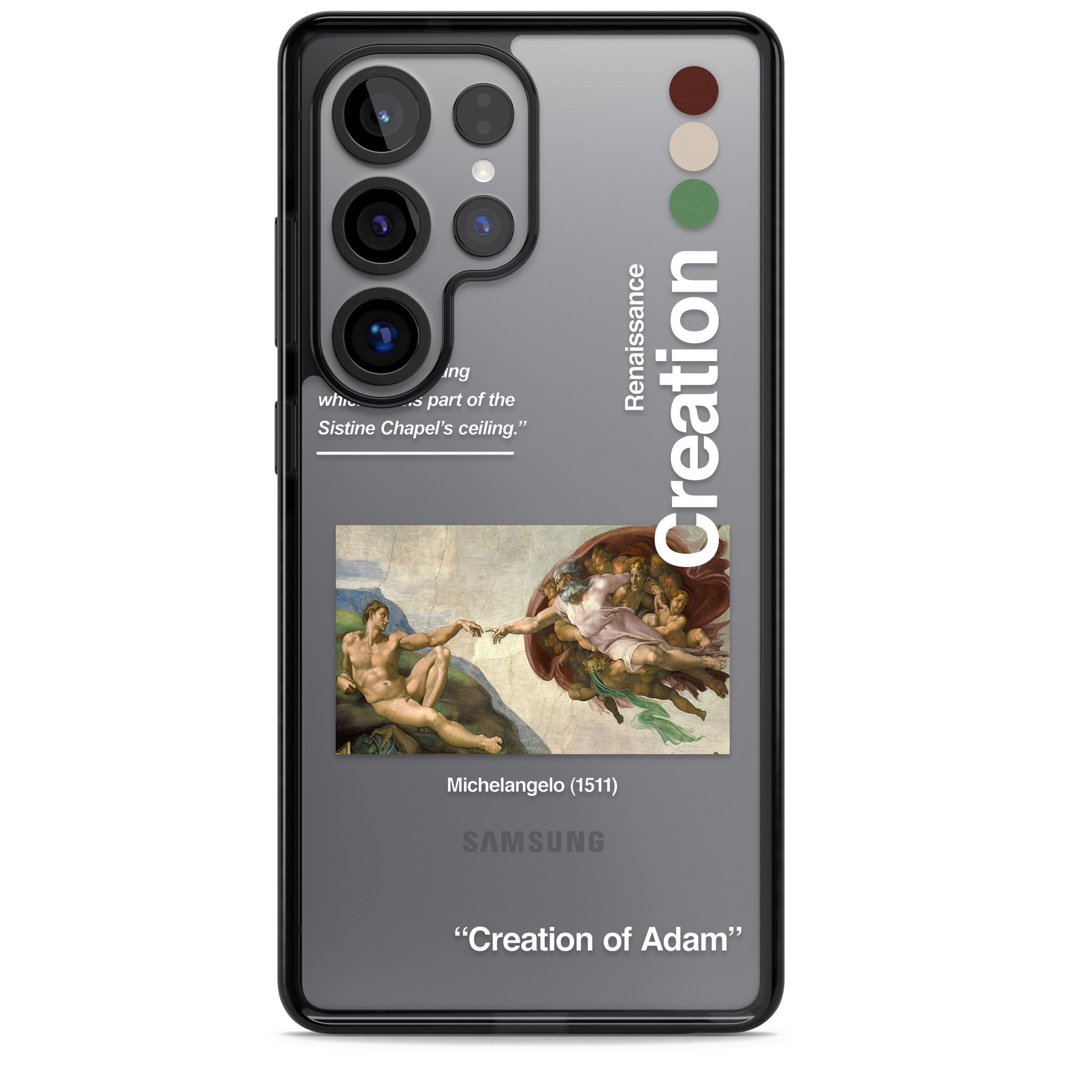 Creation Of Adam Michelangelo