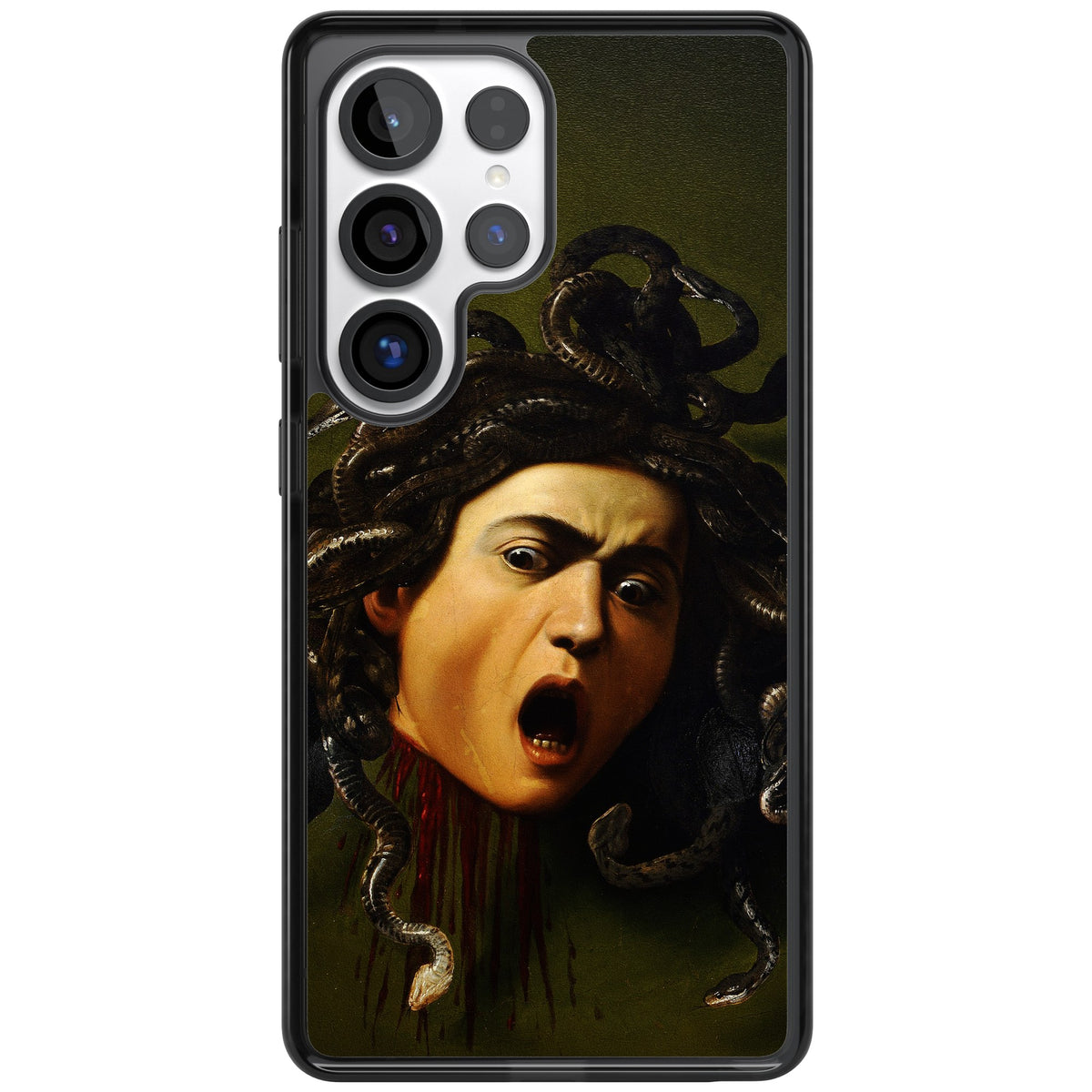 Head of Medusa Samsung S25 Ultra / Samsung S26 Ultra Impact Black Phone Case front