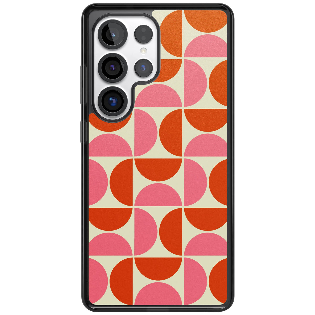 Boho Bauhaus Samsung S25 Ultra / Samsung S26 Ultra Impact Black Phone Case front
