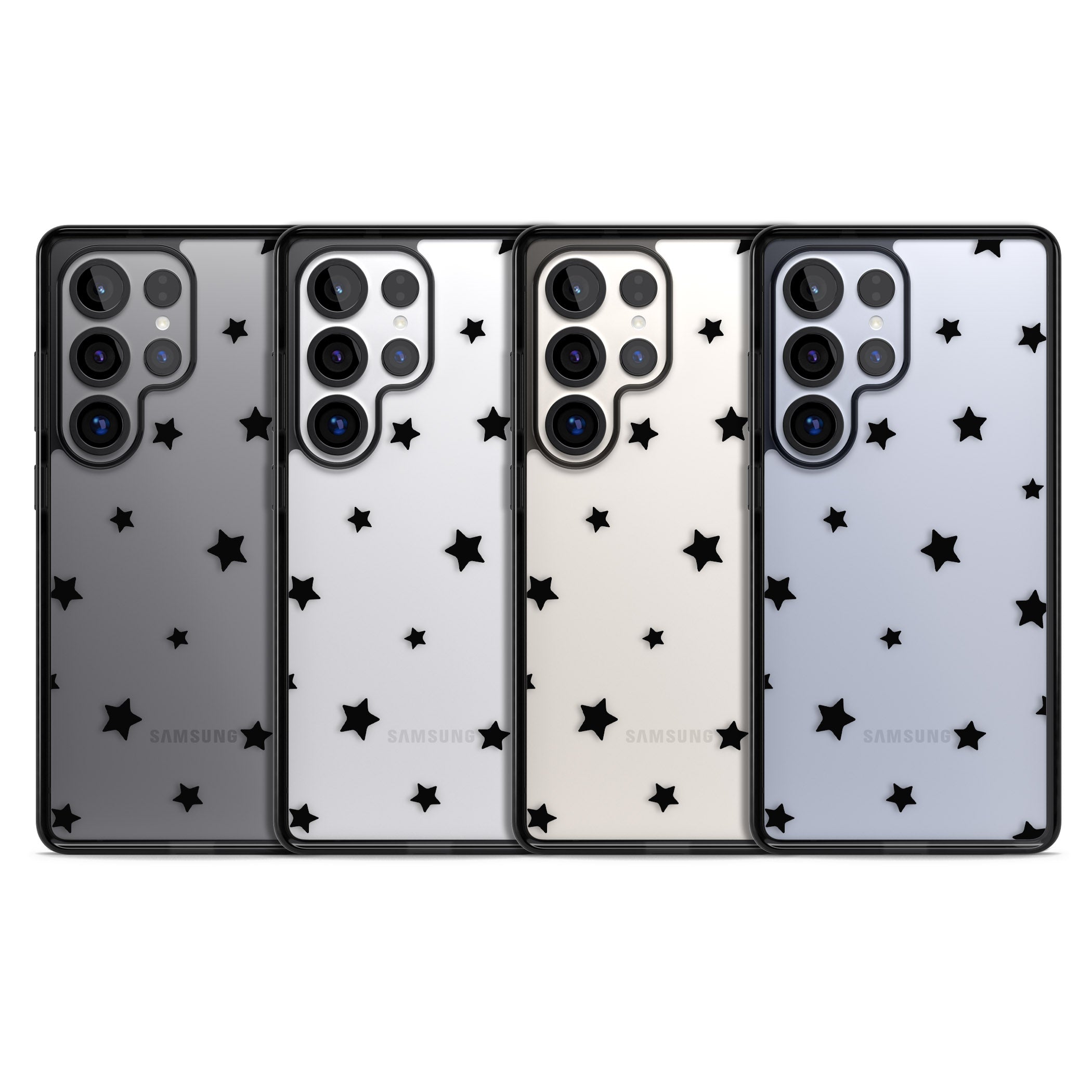 Starry Night Black Stars