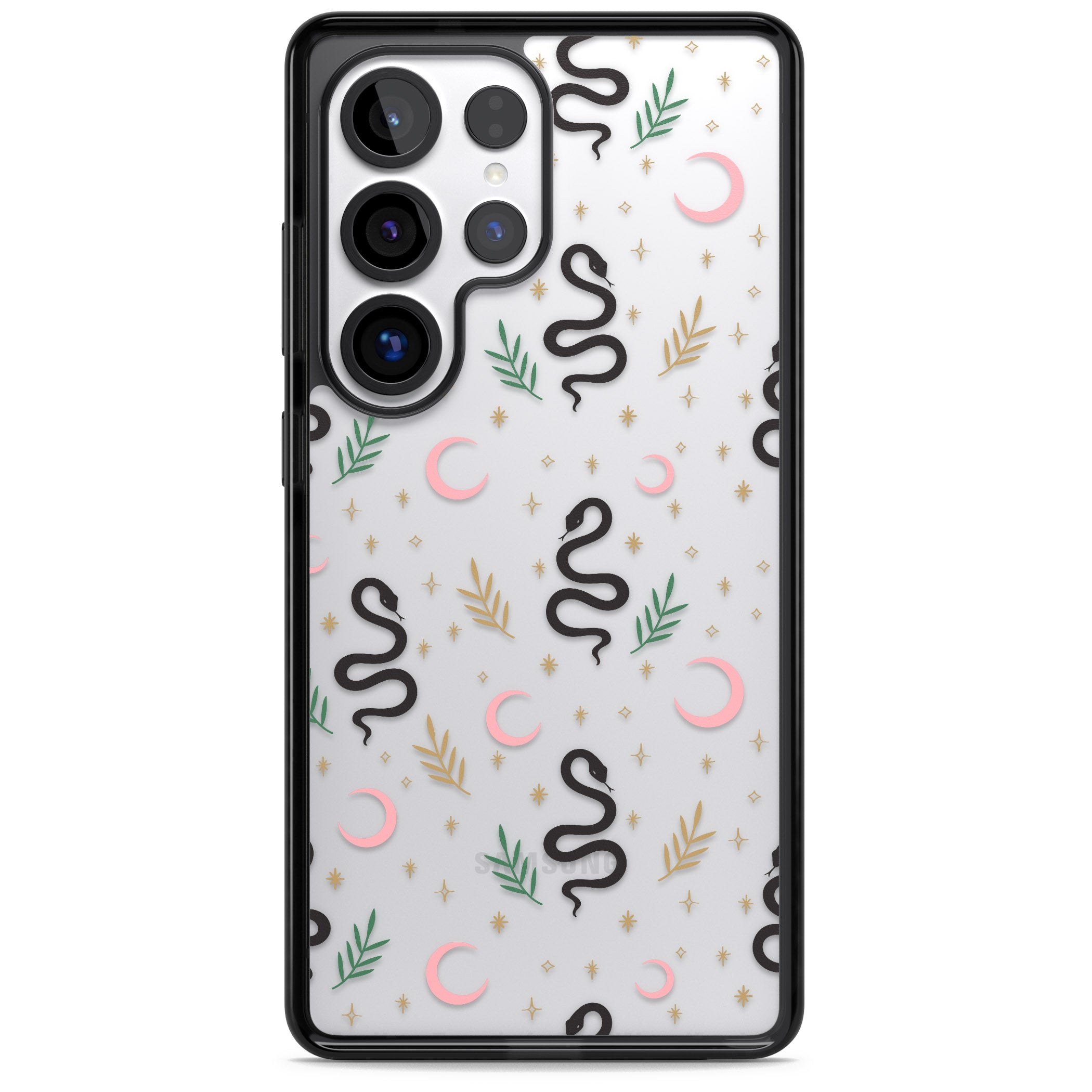 Snake & Moon Pattern