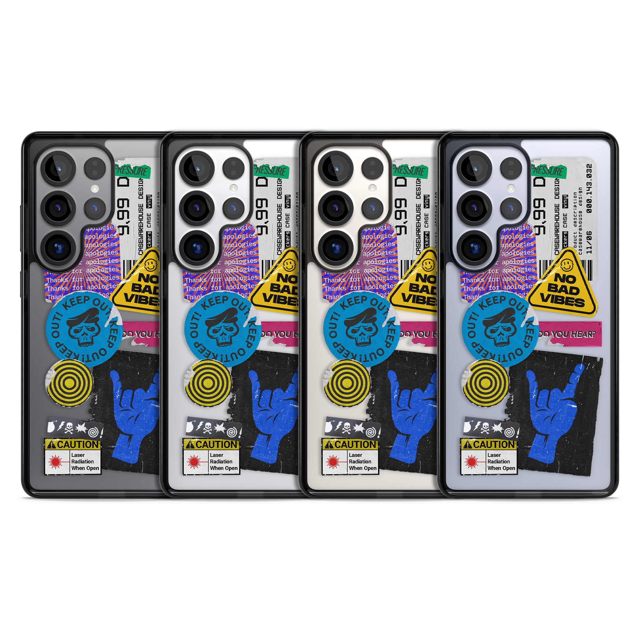 No Bad Vibes Sticker Mix