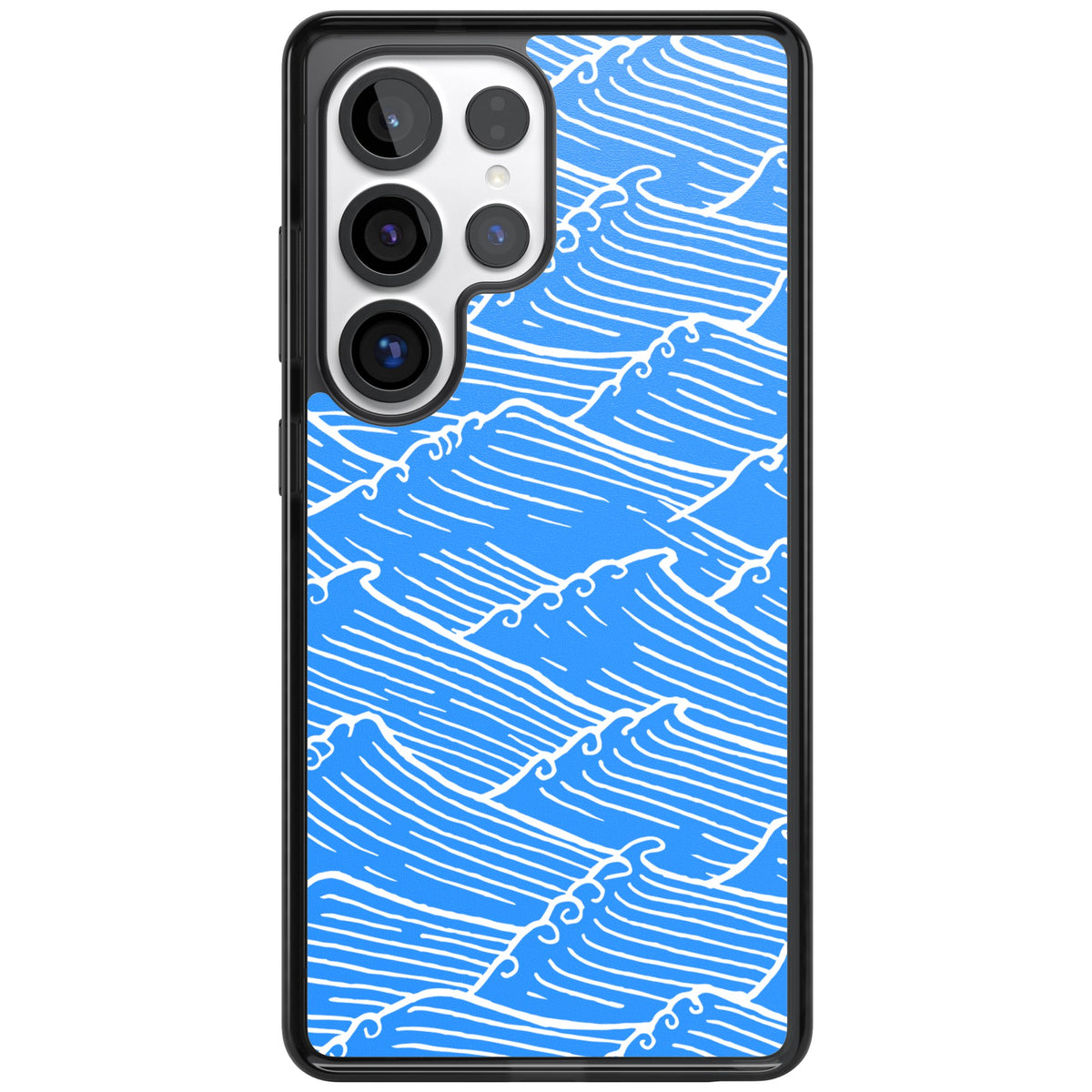 Tidal Lines Samsung S25 Ultra / Samsung S26 Ultra Impact Black Phone Case front