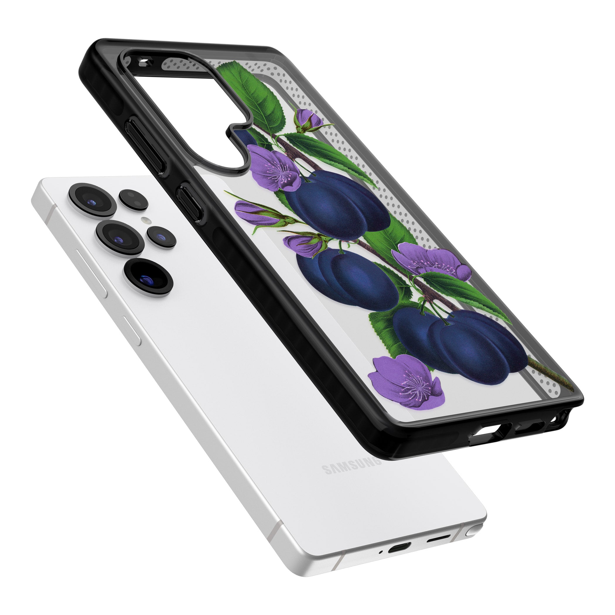 Vintage Painted Plums