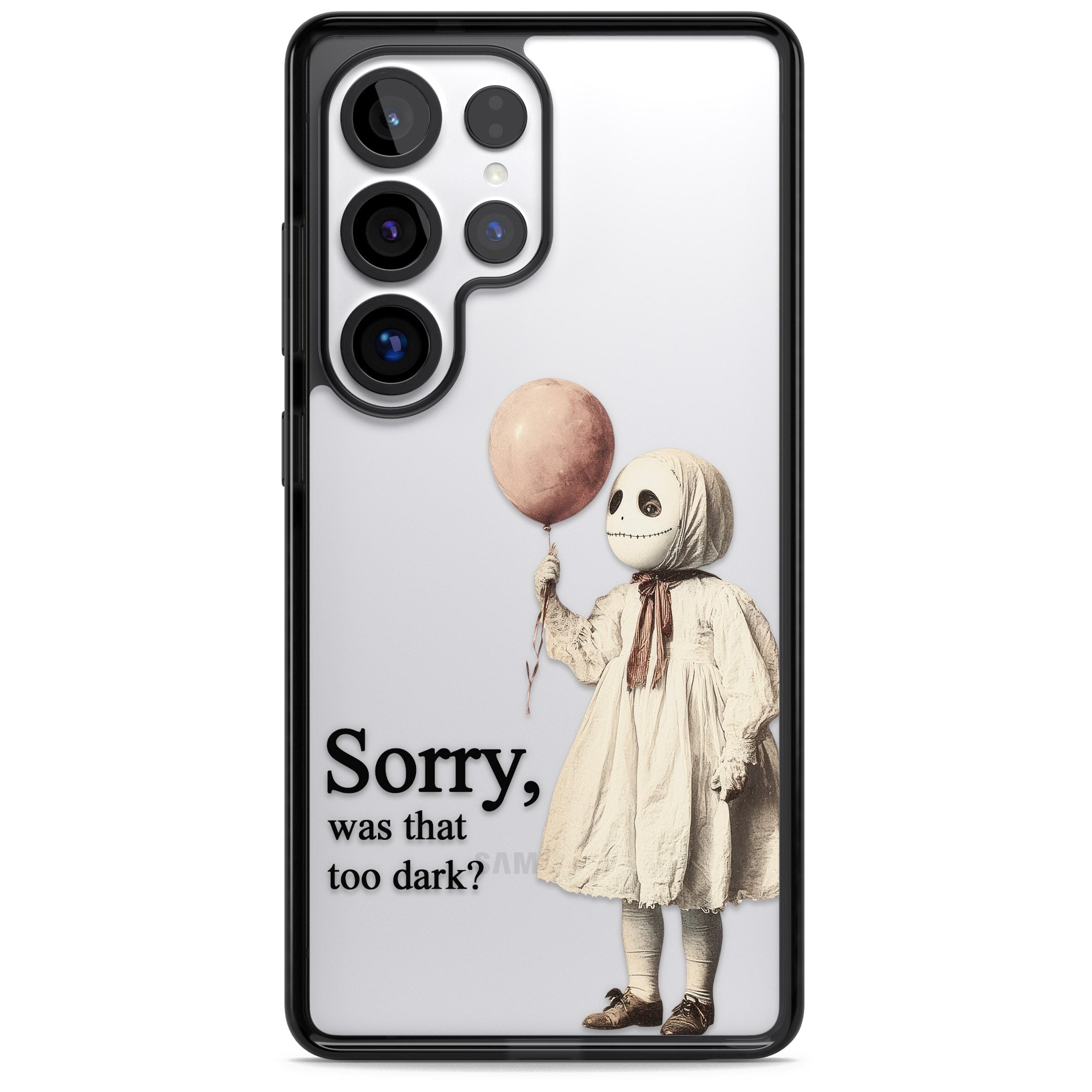 Sorry Was That Too Dark