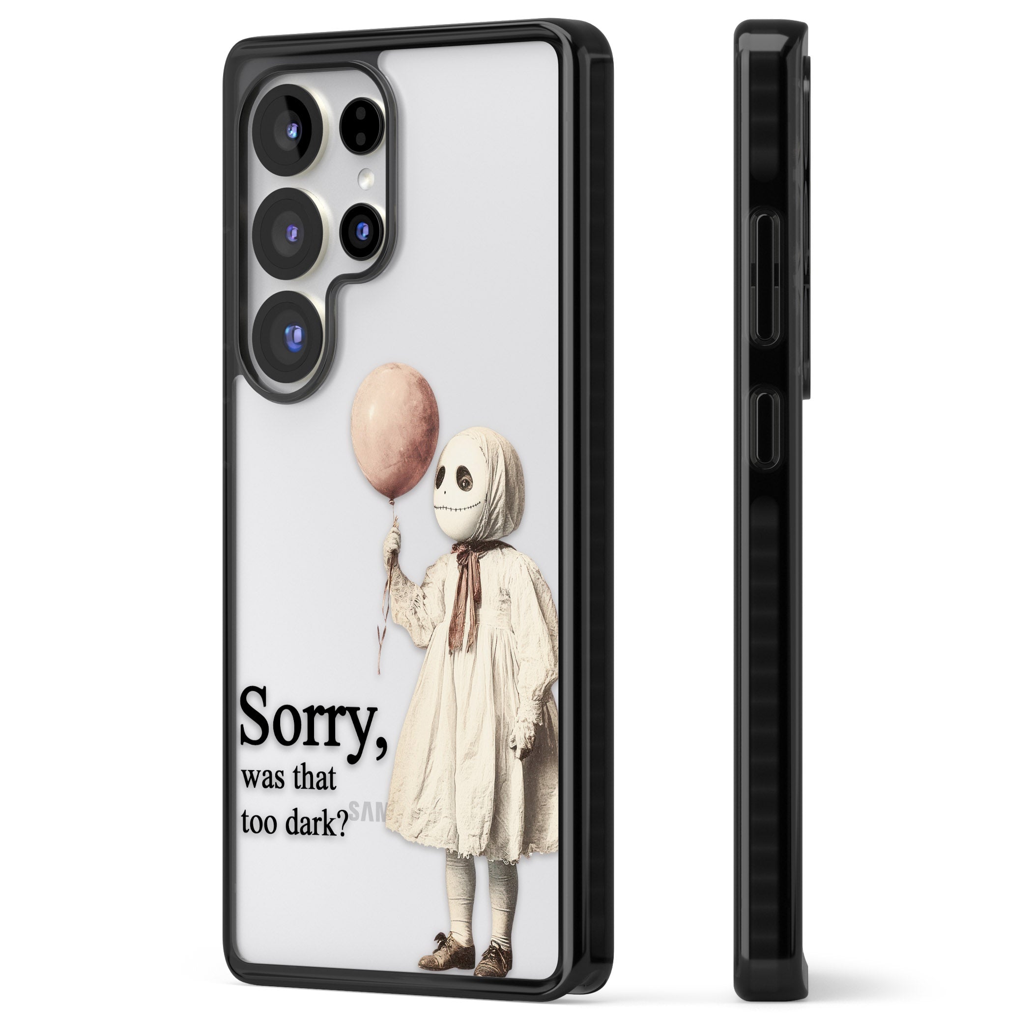 Sorry Was That Too Dark