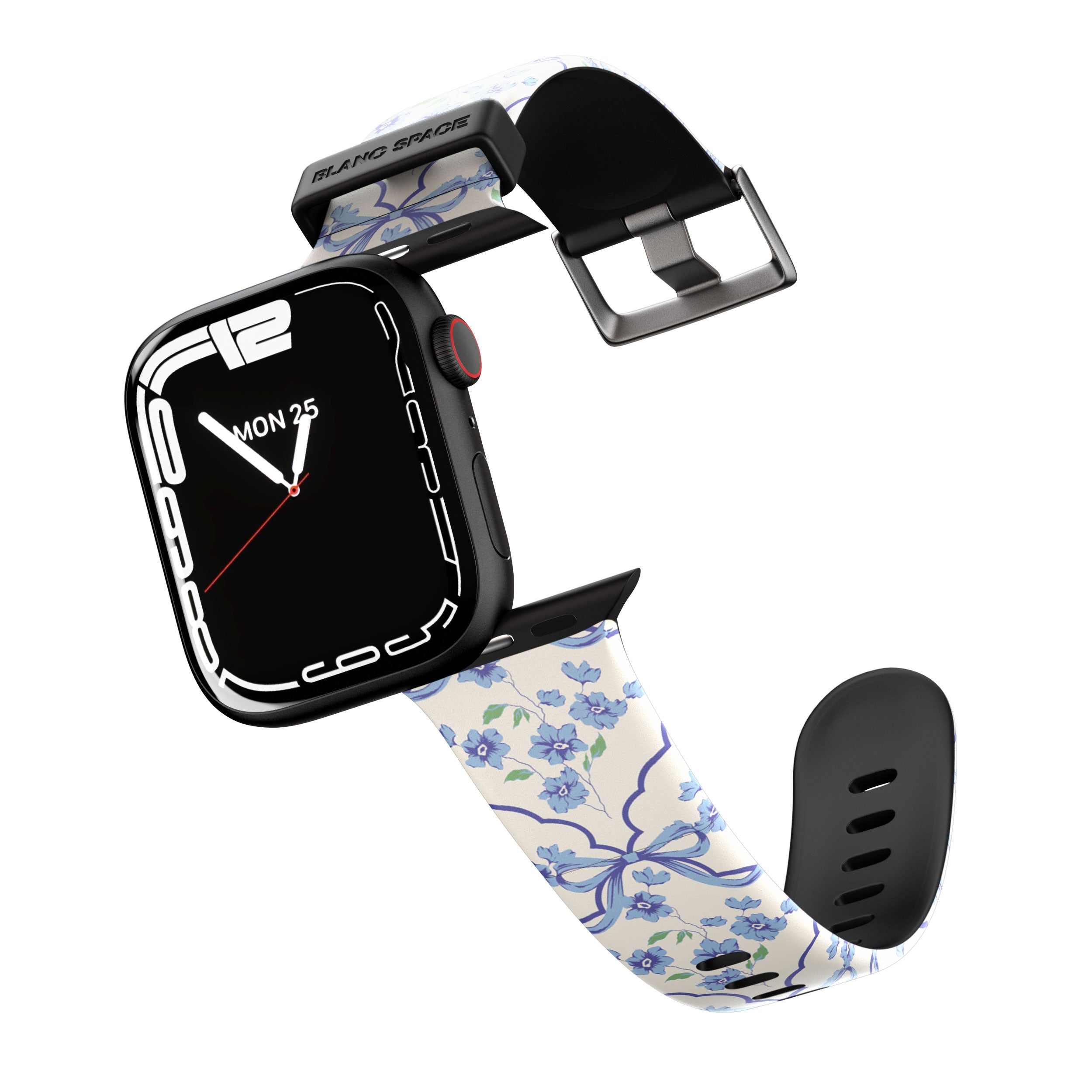 Blue Cottage Floral Apple Watch Strap - 38mm / 40mm / 41mm