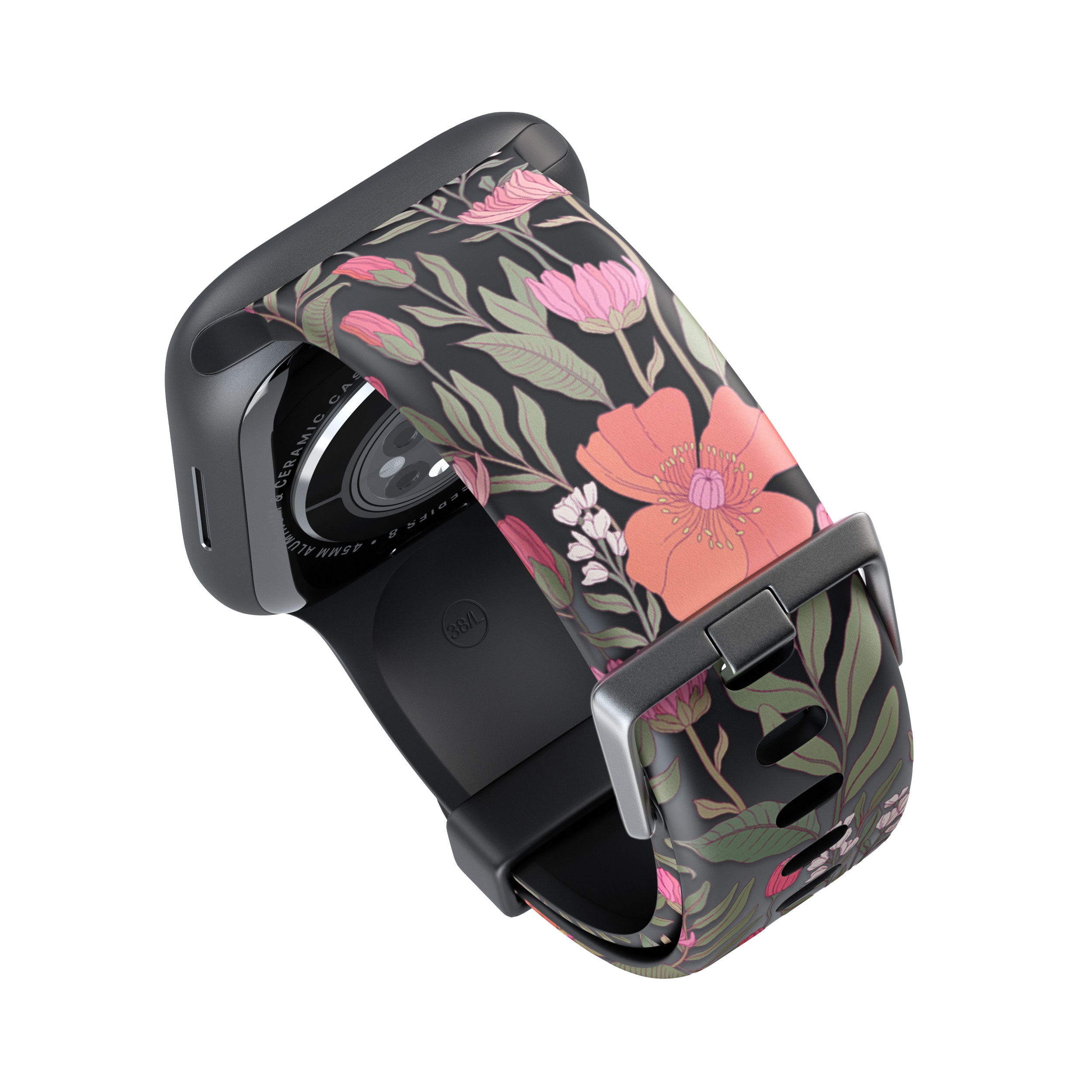 Peachy Floral Apple Watch Strap - 38mm / 40mm / 41mm