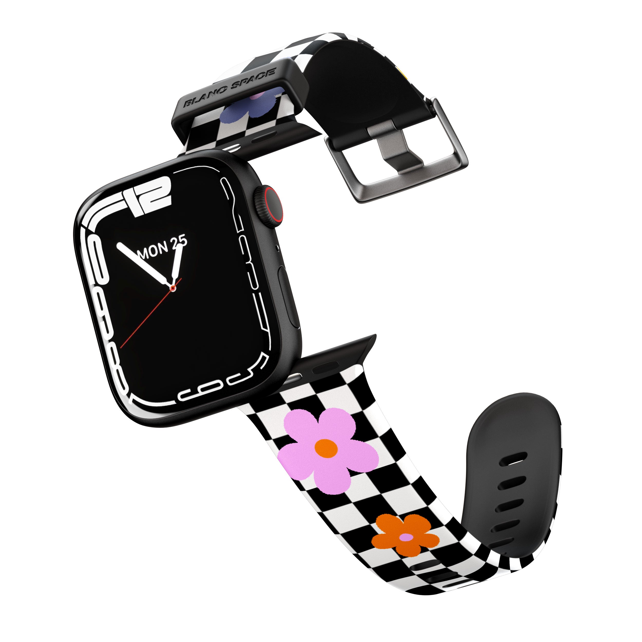 Checkered Blossom Apple Watch Strap - 38mm / 40mm / 41mm