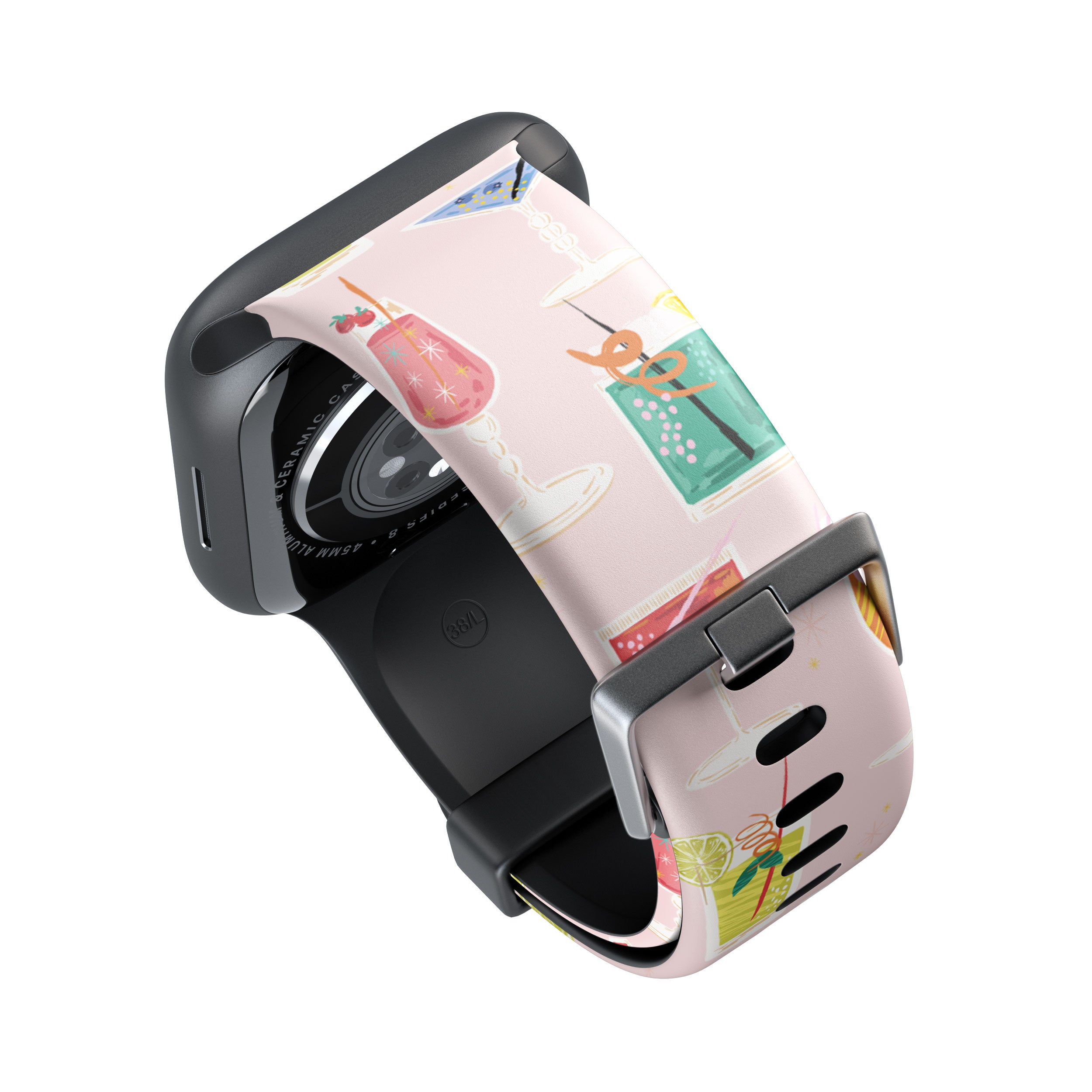 Retro Cocktails Apple Watch Strap - 38mm / 40mm / 41mm